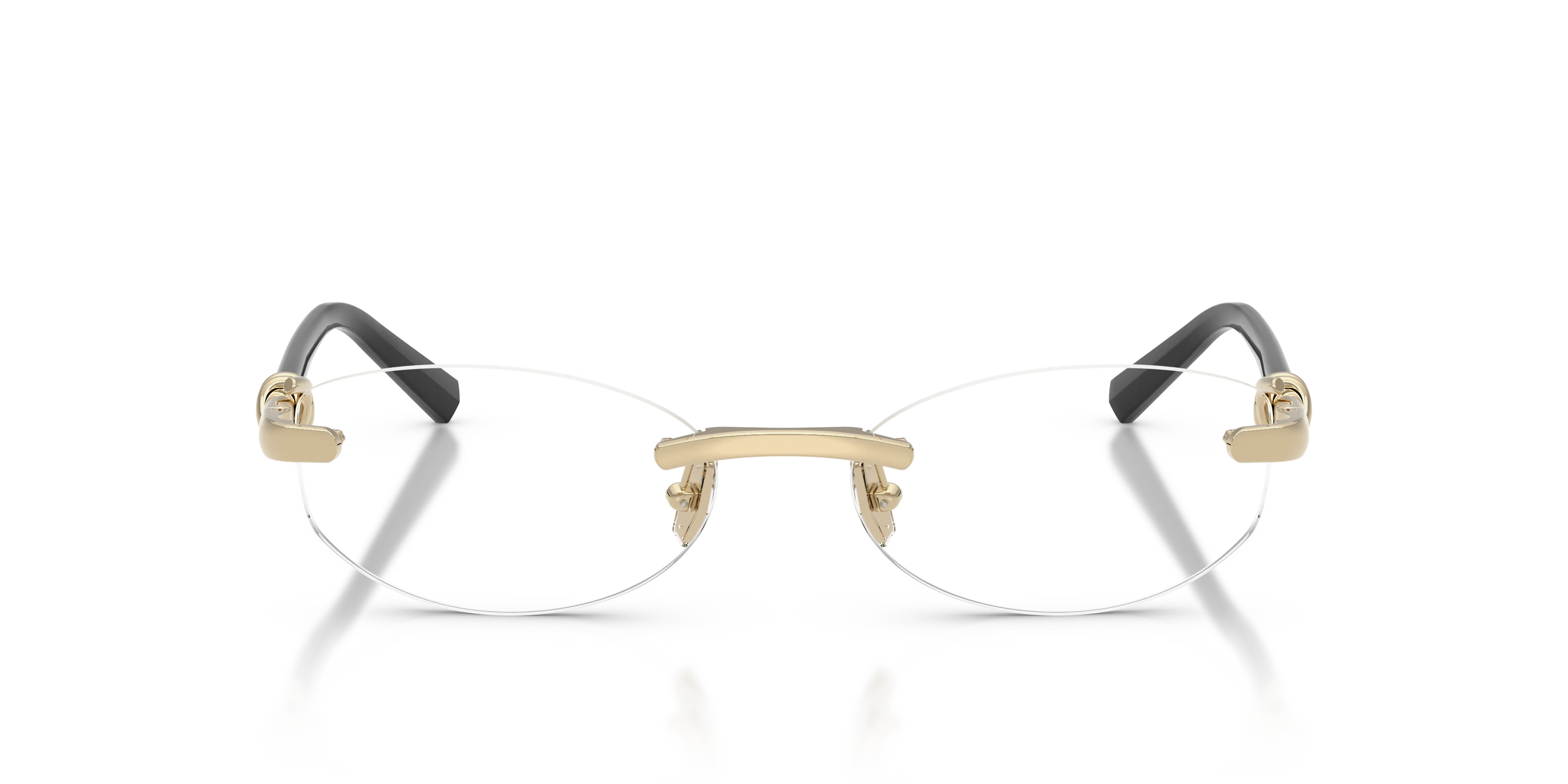 Tiffany TF1178 6021 Montature da vista Metallo Oro Trasparente Rotonda Normale - immagine 3