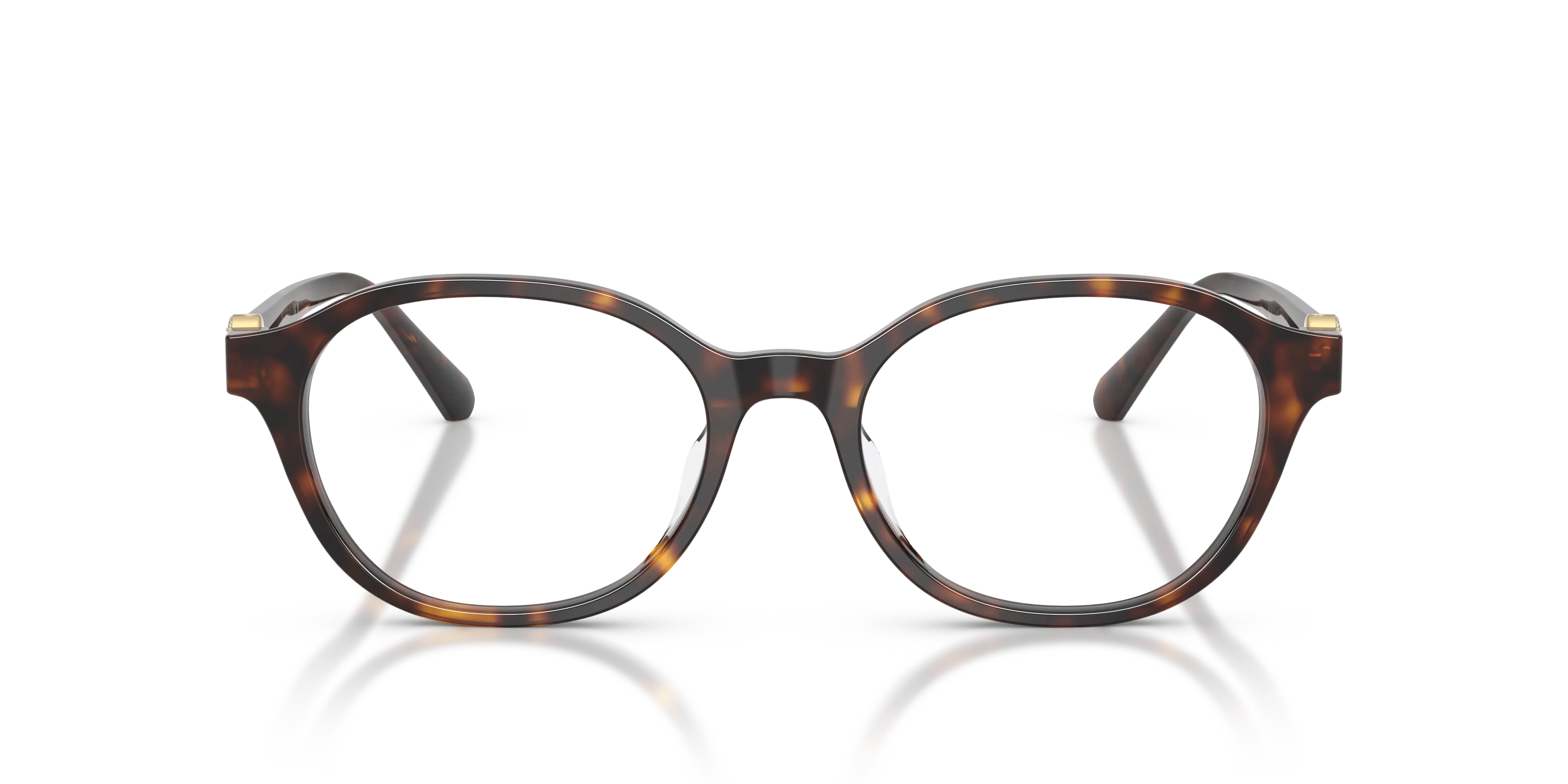Swarovski SK2077D 1002 Montature da vista Acetato Tartaruga Trasparente Pantos Normale - immagine 3