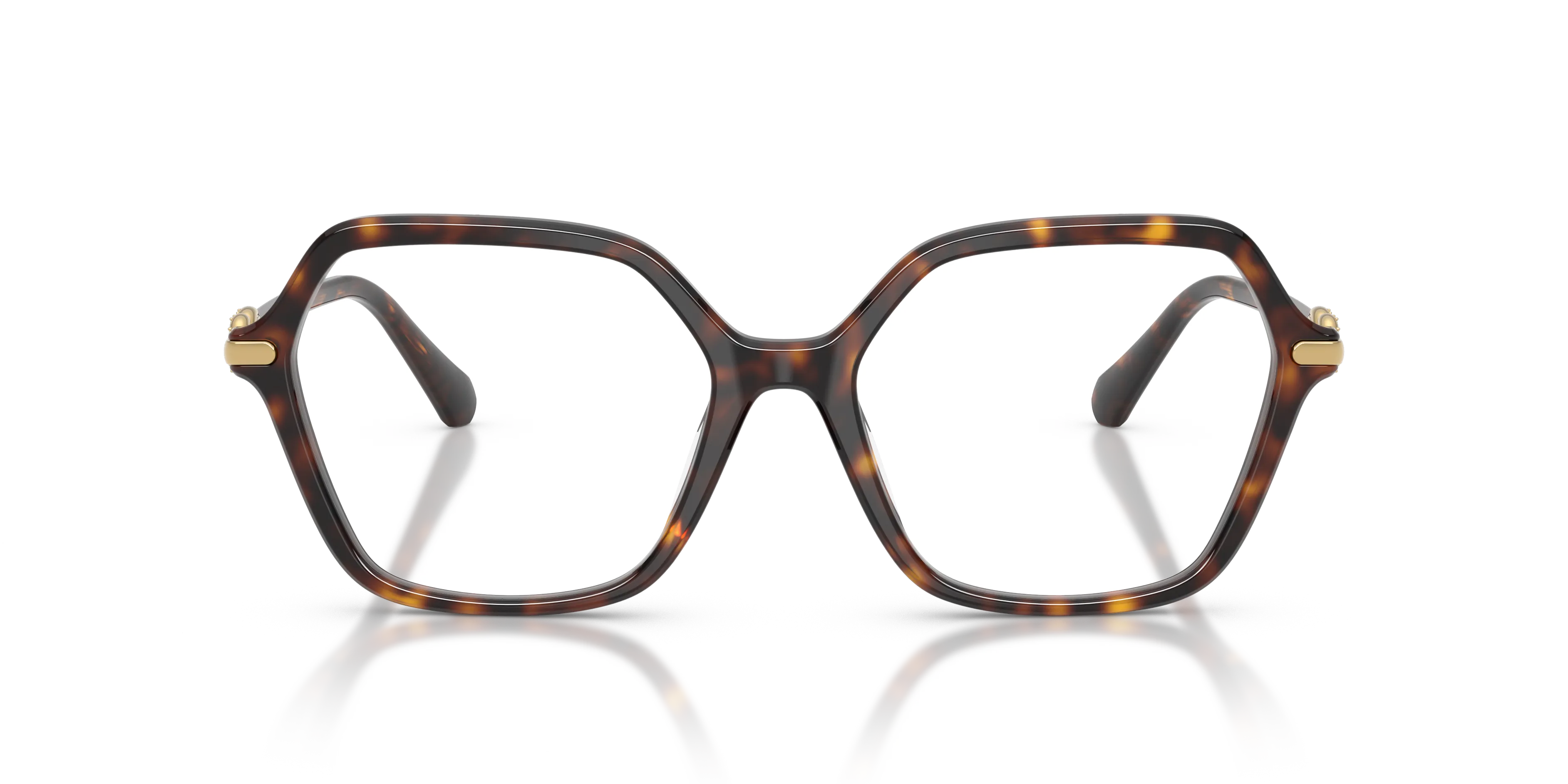 Swarovski SK2075 1002 Montature da vista Acetato Tartaruga Trasparente Geometrica Normale - immagine 3
