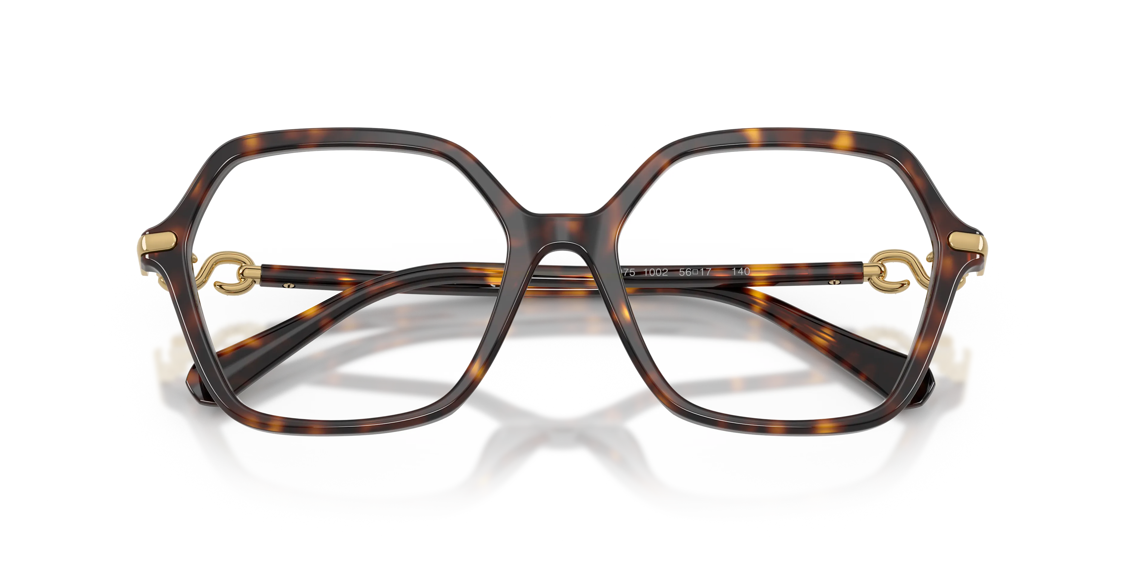 Swarovski SK2075 1002 Montature da vista Acetato Tartaruga Trasparente Geometrica Normale - immagine 2