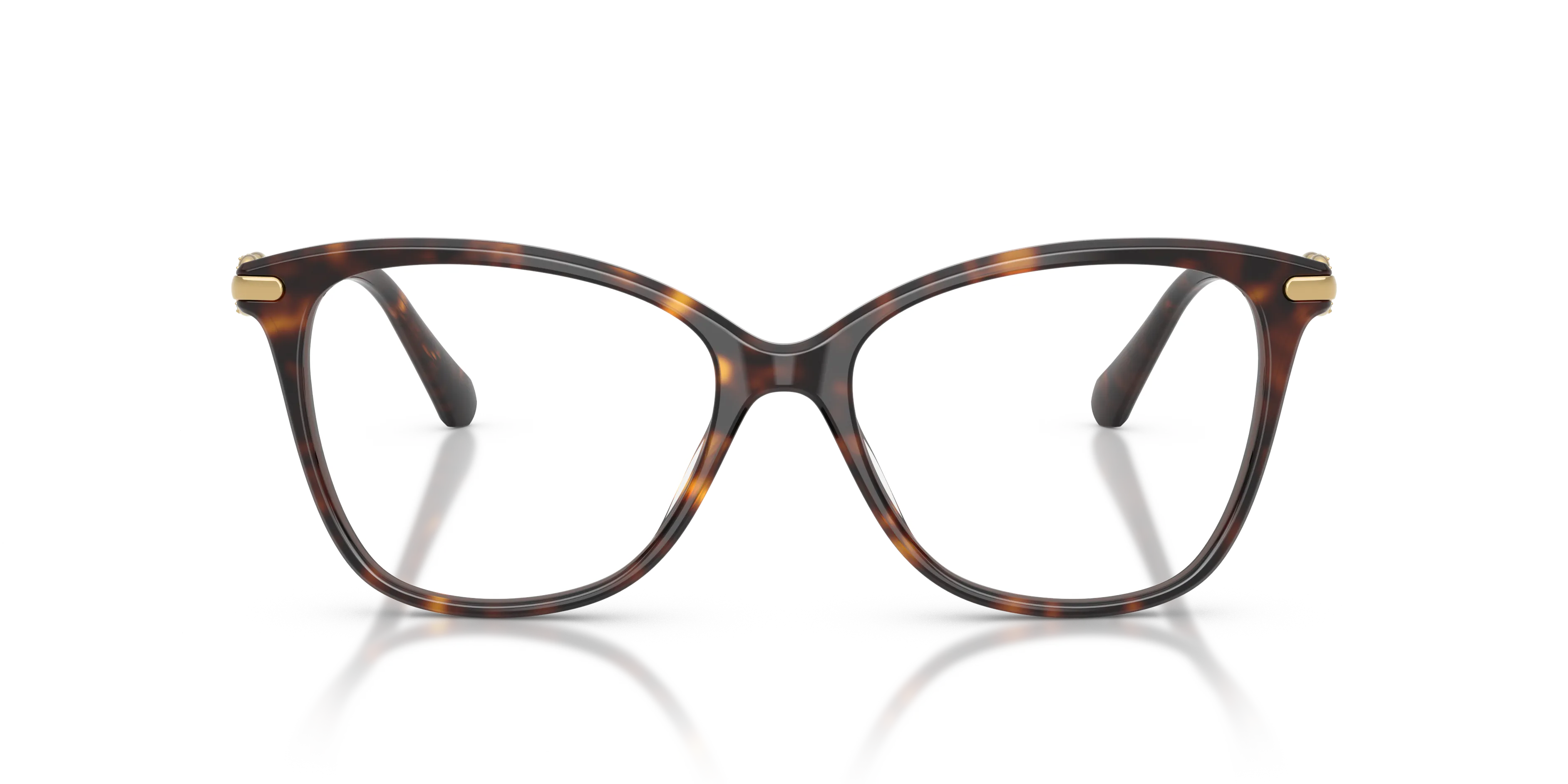 Swarovski SK2074 1002 Montature da vista Acetato Tartaruga Trasparente Cat Eye Normale - immagine 3