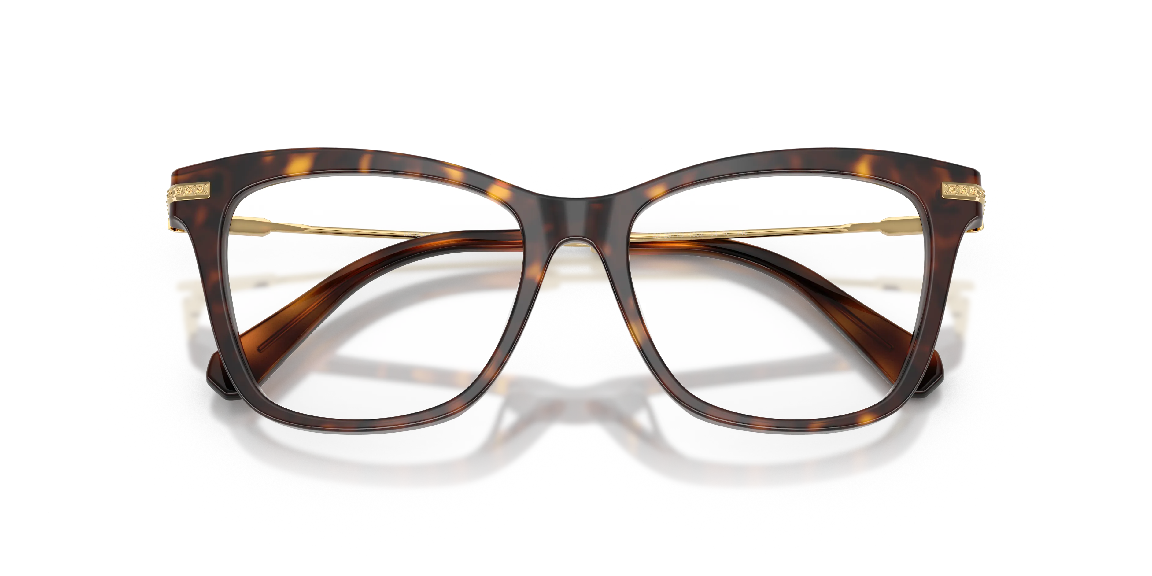 Swarovski SK2071U 1002 Montature da vista Acetato Tartaruga Trasparente Cat Eye Normale - immagine 2