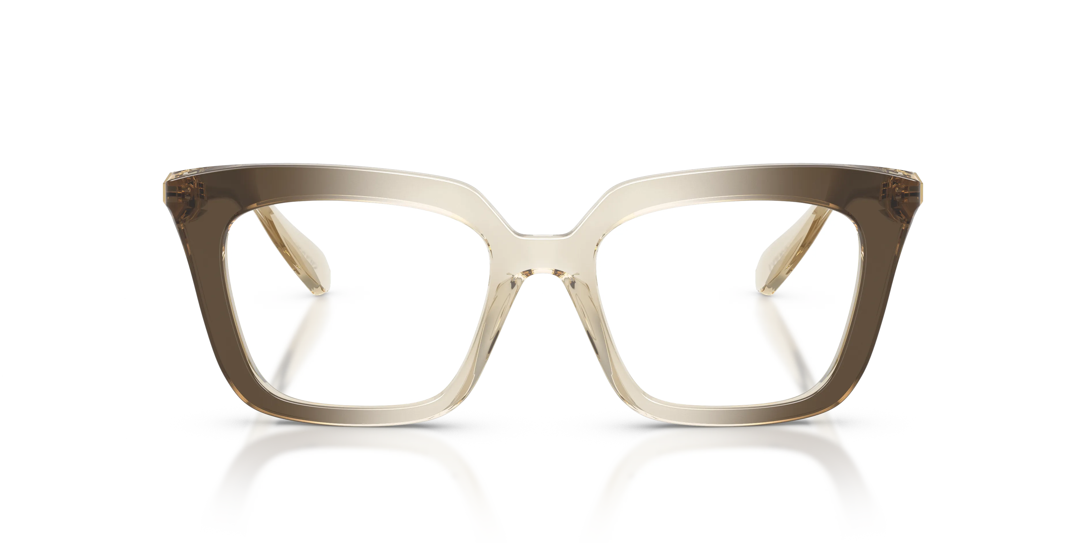 Swarovski SK2043 1123 Montature da vista Acetato Marrone Trasparente Squadrata Normale - immagine 3