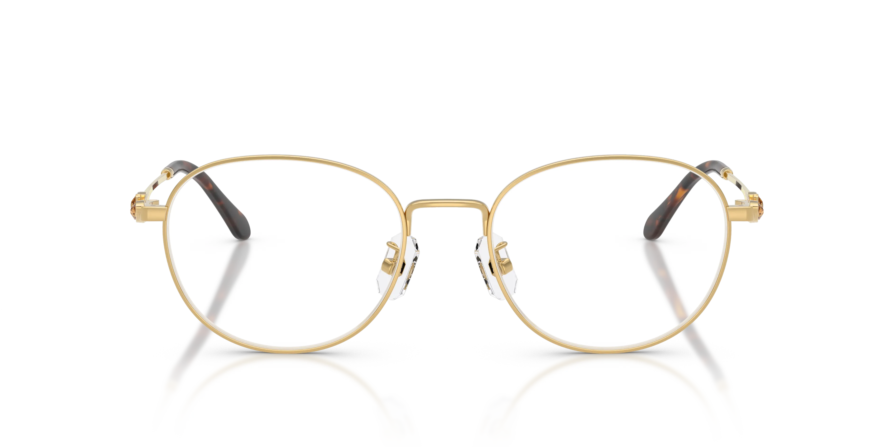 Swarovski SK1042D 4037 Montature da vista Metallo Oro Trasparente Pantos Normale - immagine 3