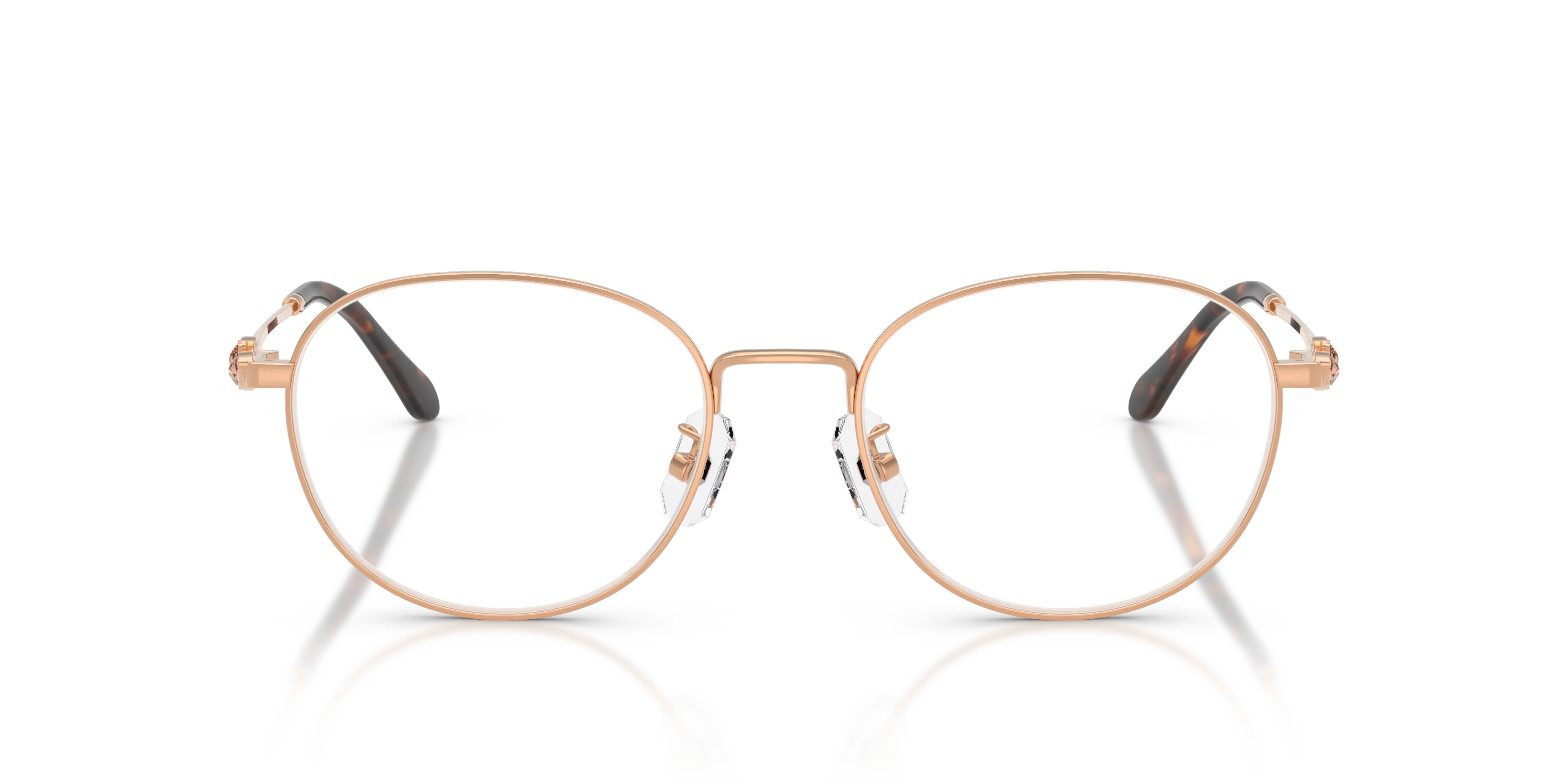 Swarovski SK1042D 4014 Montature da vista Metallo Oro Trasparente Pantos Normale - immagine 3
