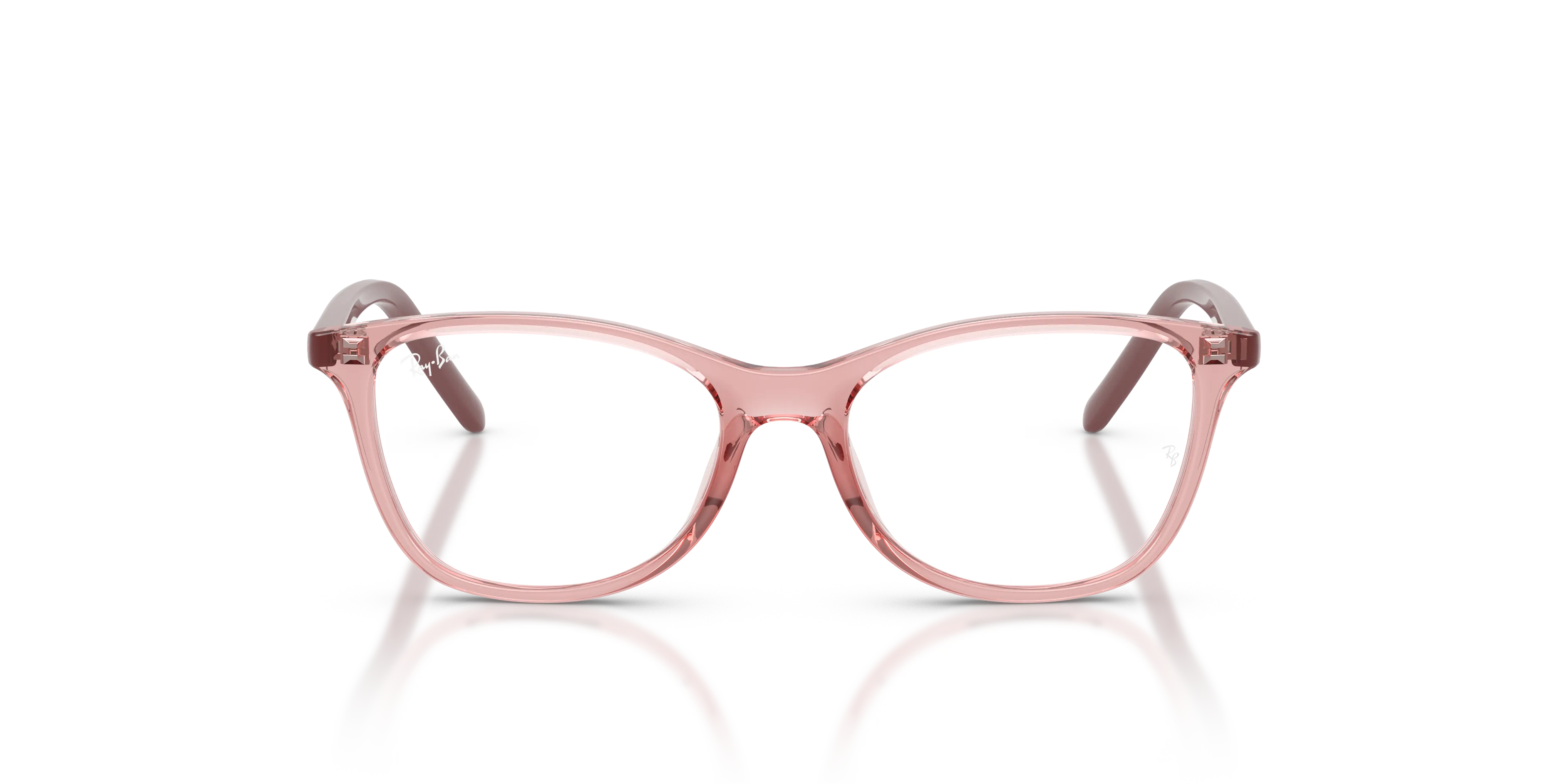 Ray - Ban RY1907 7516 Montature da vista Nylon Rosa Squadrata Normale - immagine 3