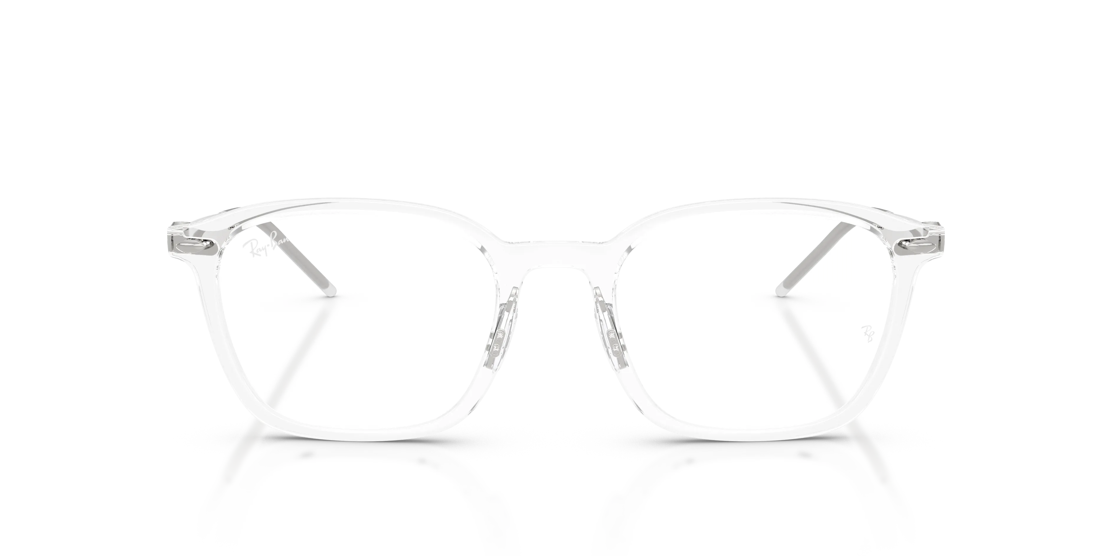 Ray - Ban RX7555 2001 Montature da vista Acetato Trasparente Squadrata Normale - immagine 3