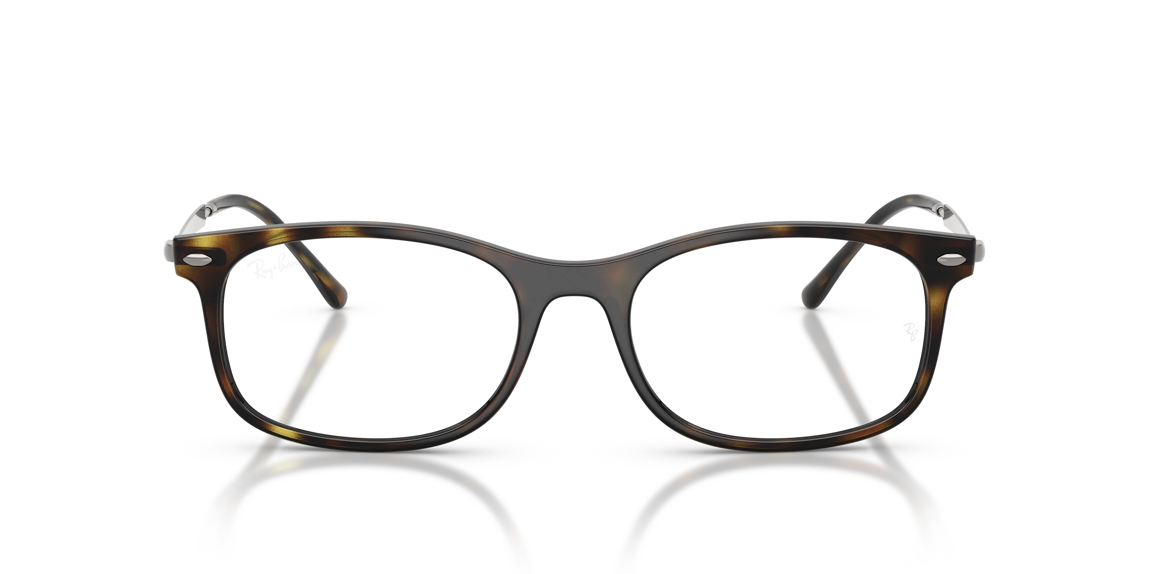 Ray - Ban RX7274 2012 Montature da vista Acetato Tartaruga Pillow Normale - immagine 3