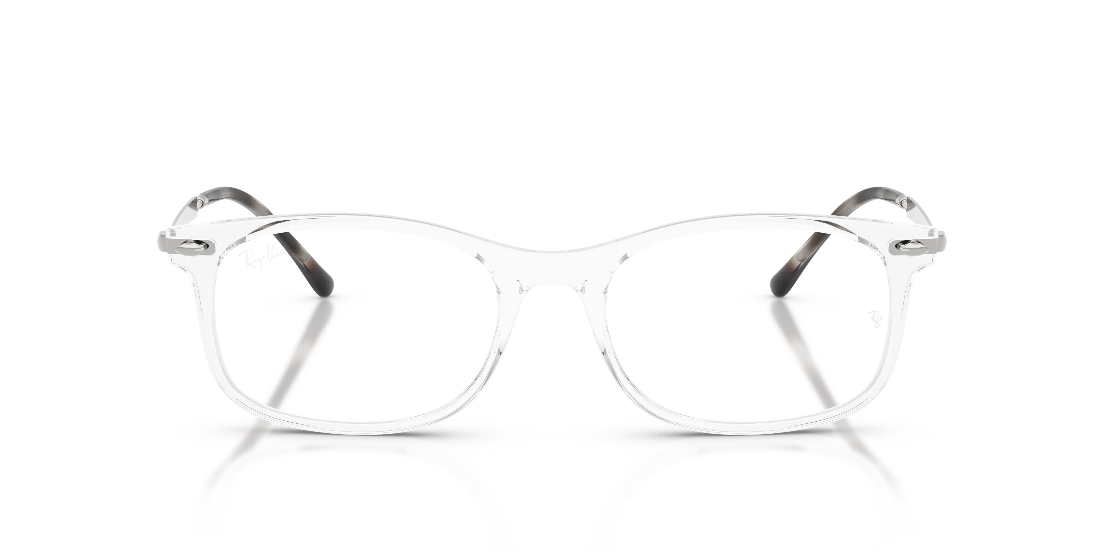Ray - Ban RX7274 2001 Montature da vista Acetato Trasparente Pillow Normale - immagine 3