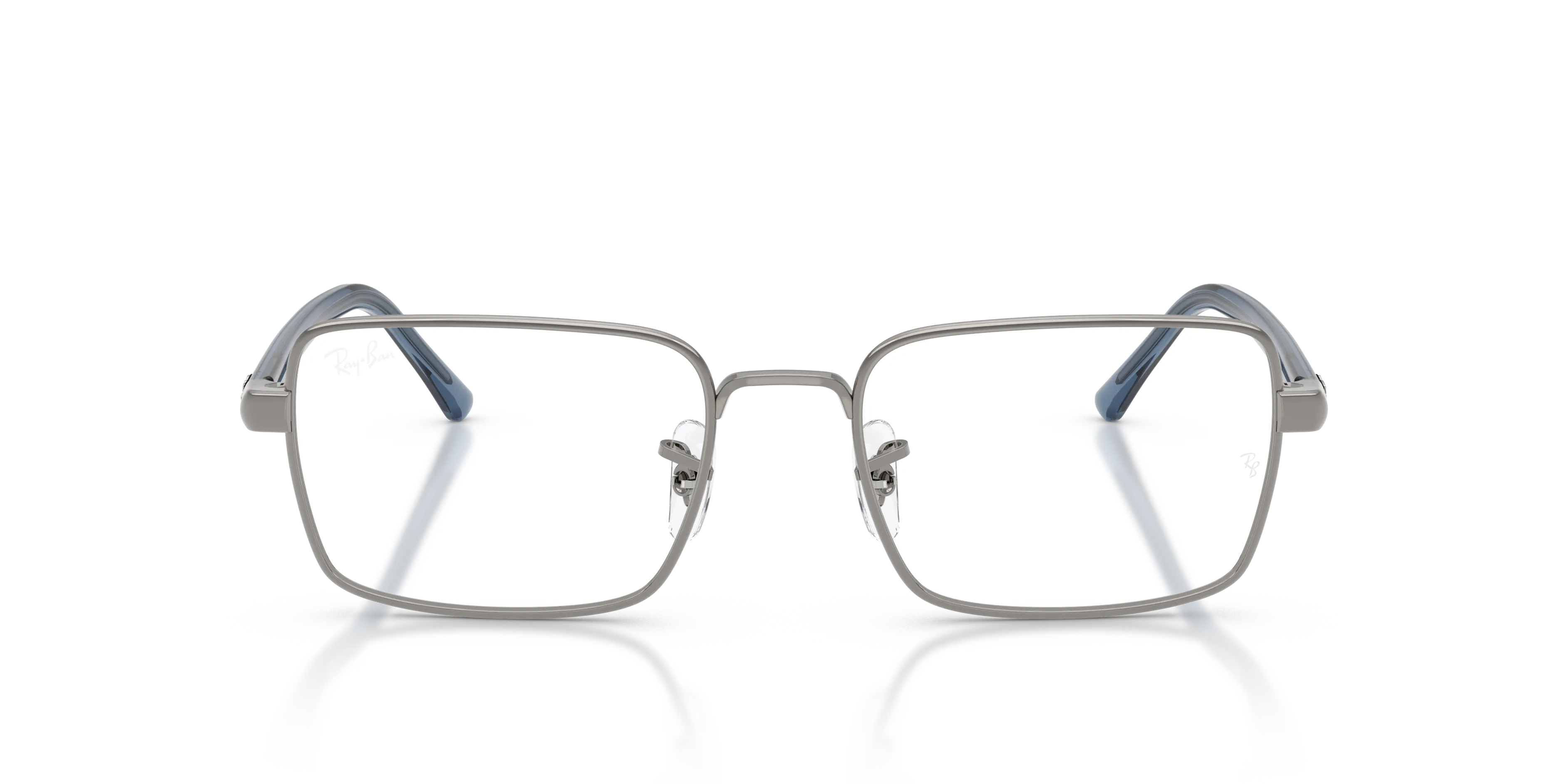 Ray - Ban RX6560 3229 Montature da vista Metallo Grigio Squadrata Normale - immagine 3
