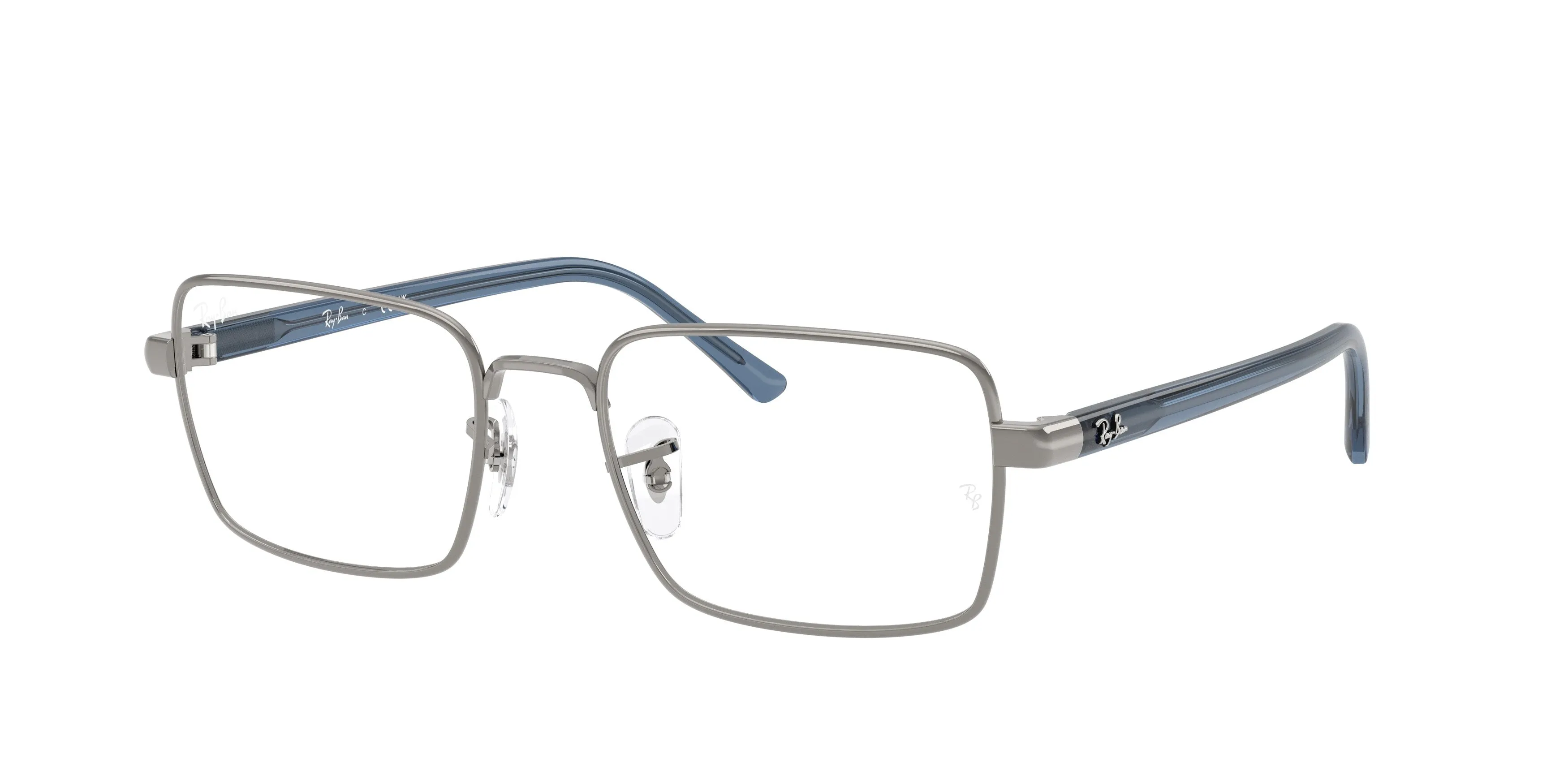 Ray - Ban RX6560 3229 Montature da vista Metallo Grigio Squadrata Normale - immagine 1