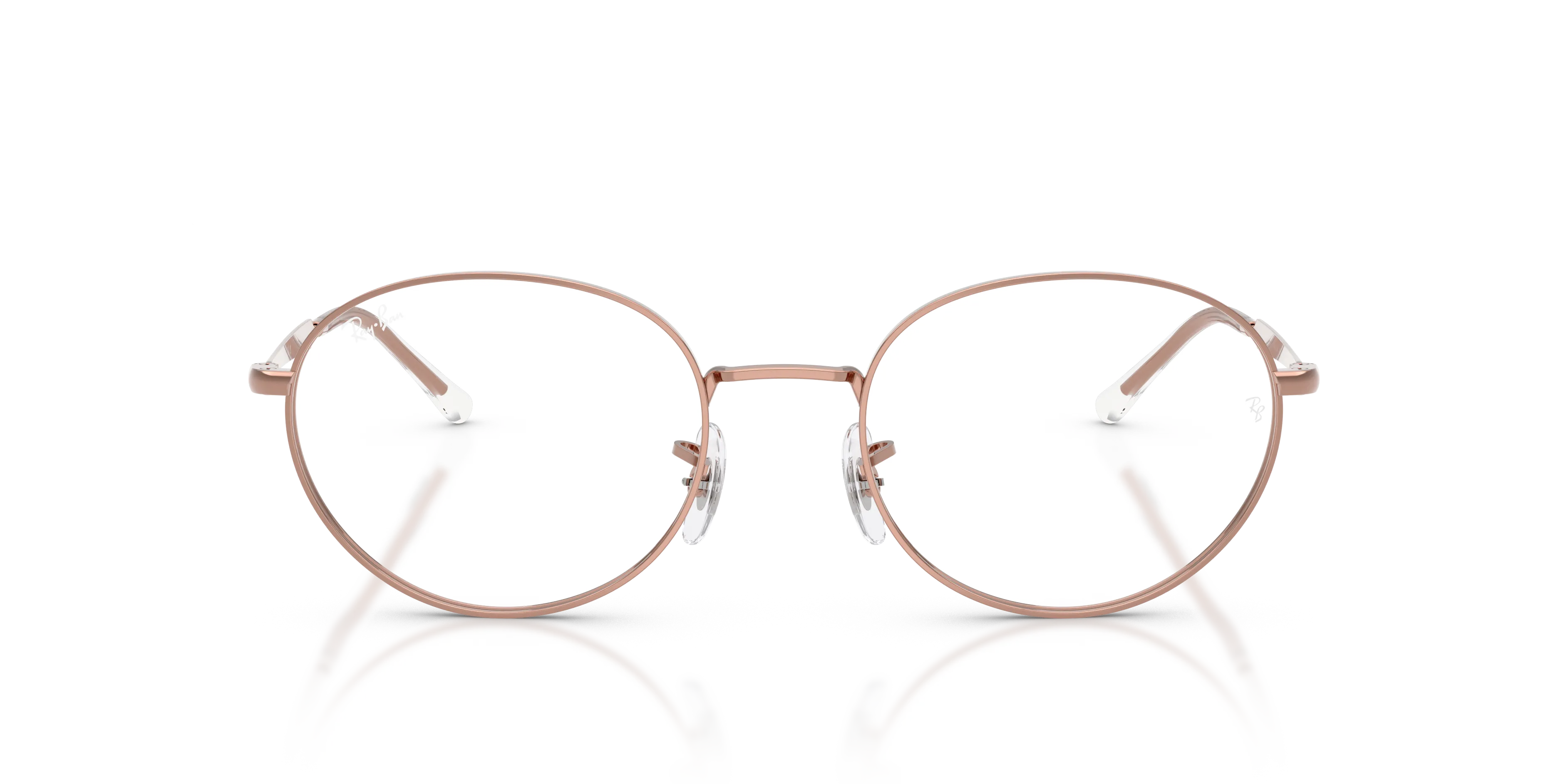 Ray - Ban RX6558 2943 Montature da vista Metallo Bronzo Rotonda Normale - immagine 3