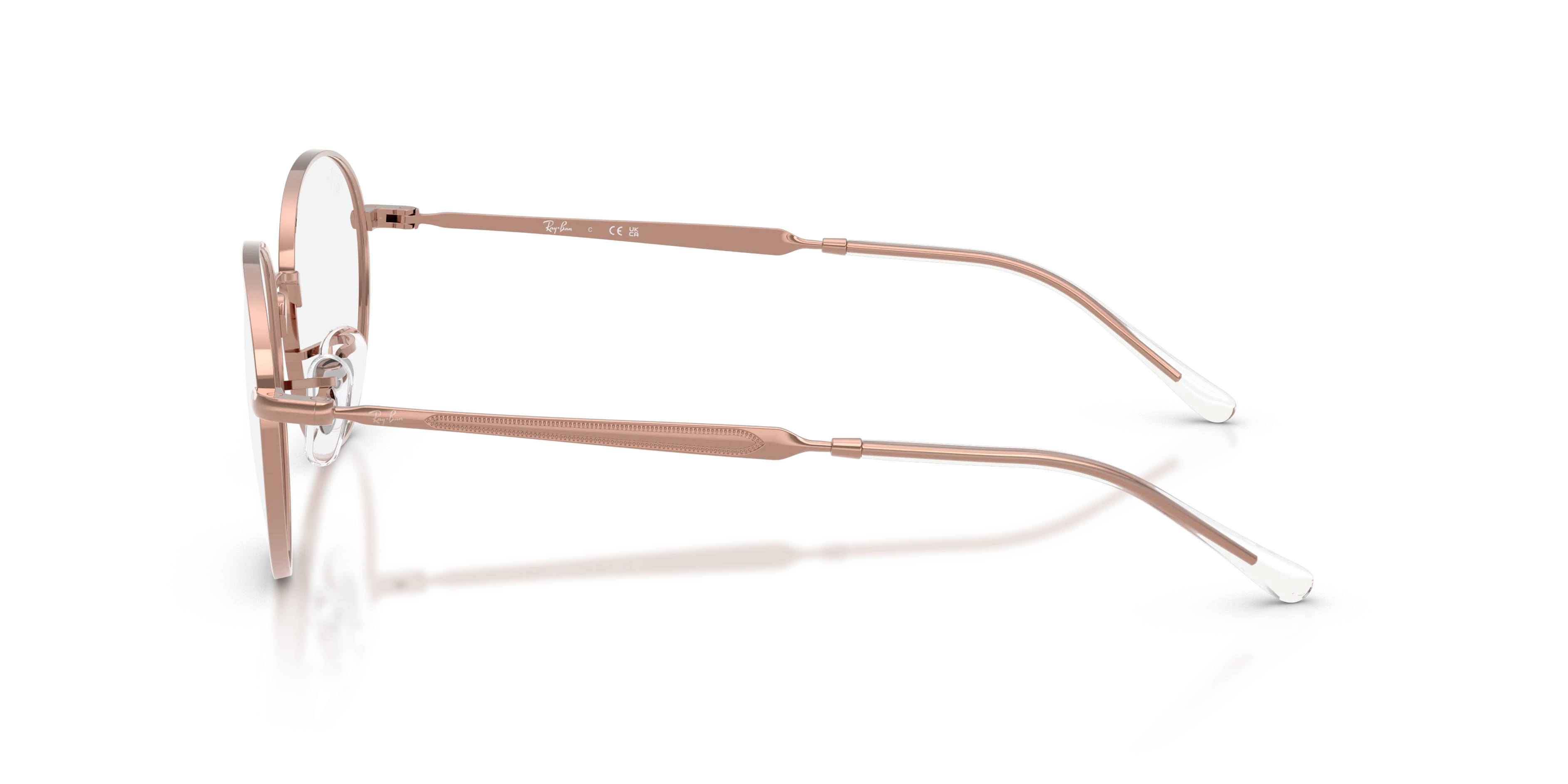 Ray - Ban RX6558 2943 Montature da vista Metallo Bronzo Rotonda Normale - immagine 4
