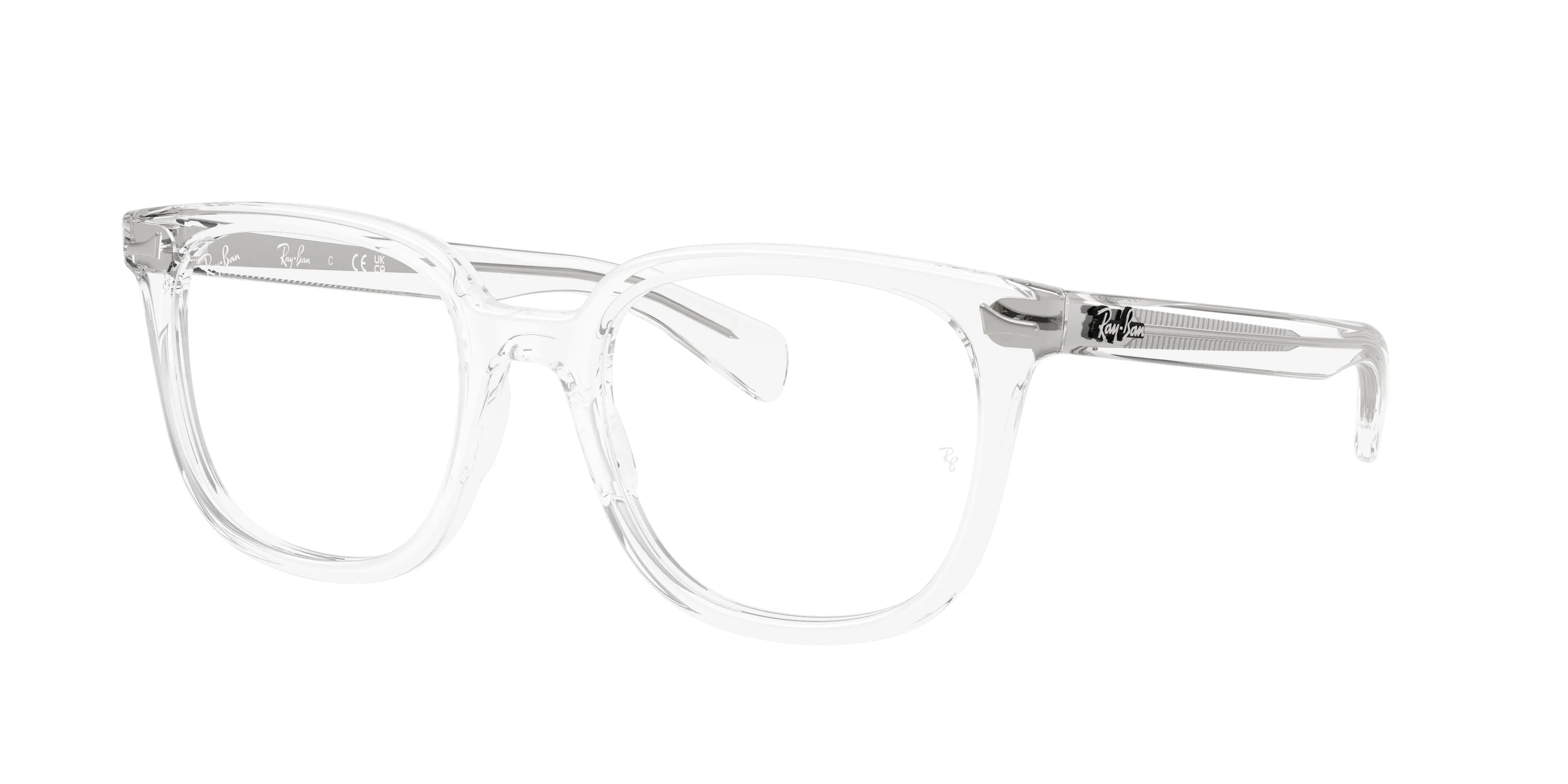 Ray - Ban RX5535 BRUNEL II 2001 Montature da vista Acetato Trasparente Squadrata Normale - immagine 1