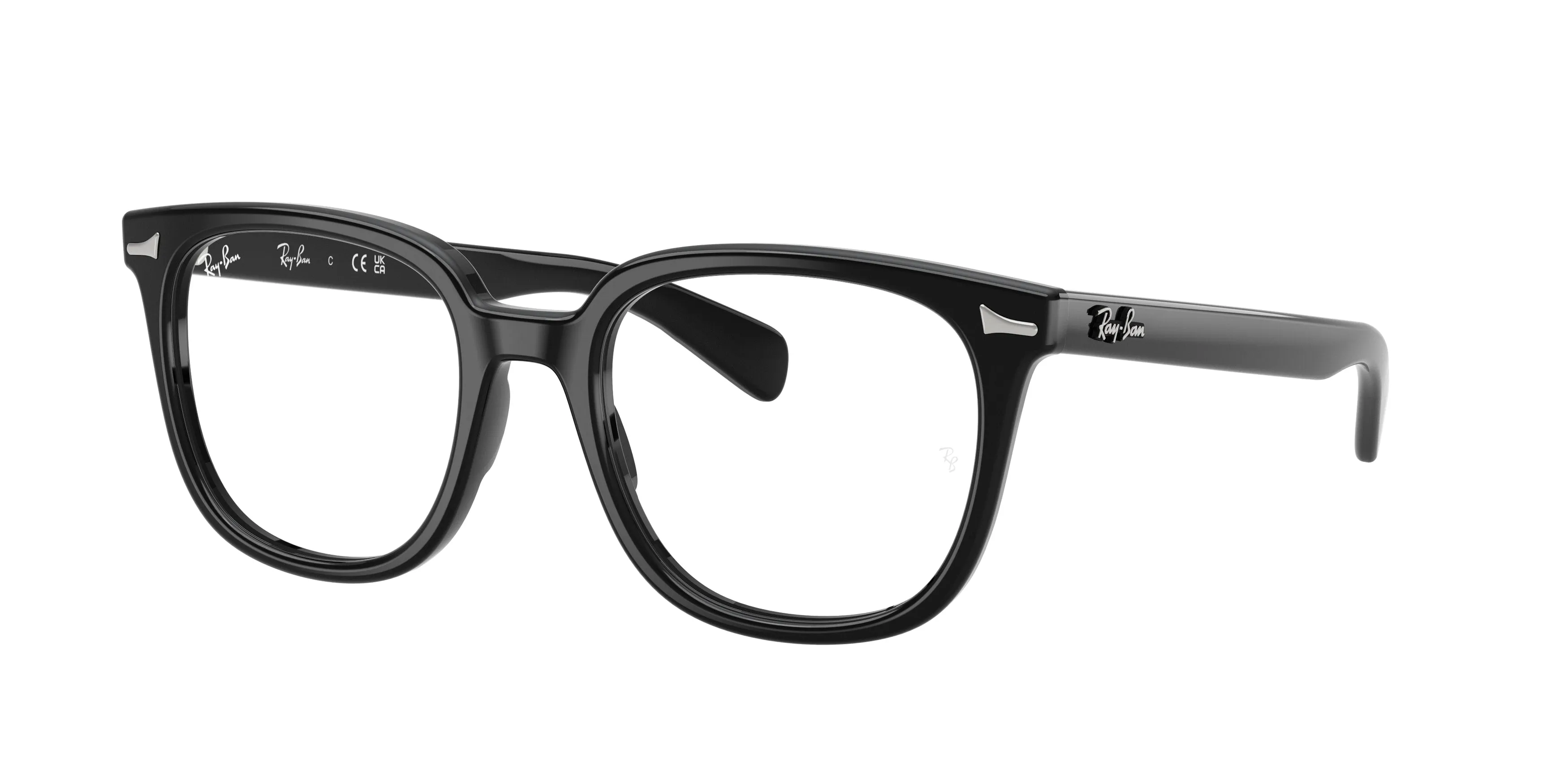 Ray - Ban RX5535 BRUNEL II 2000 Montature da vista Acetato Nero Squadrata Normale - immagine 1