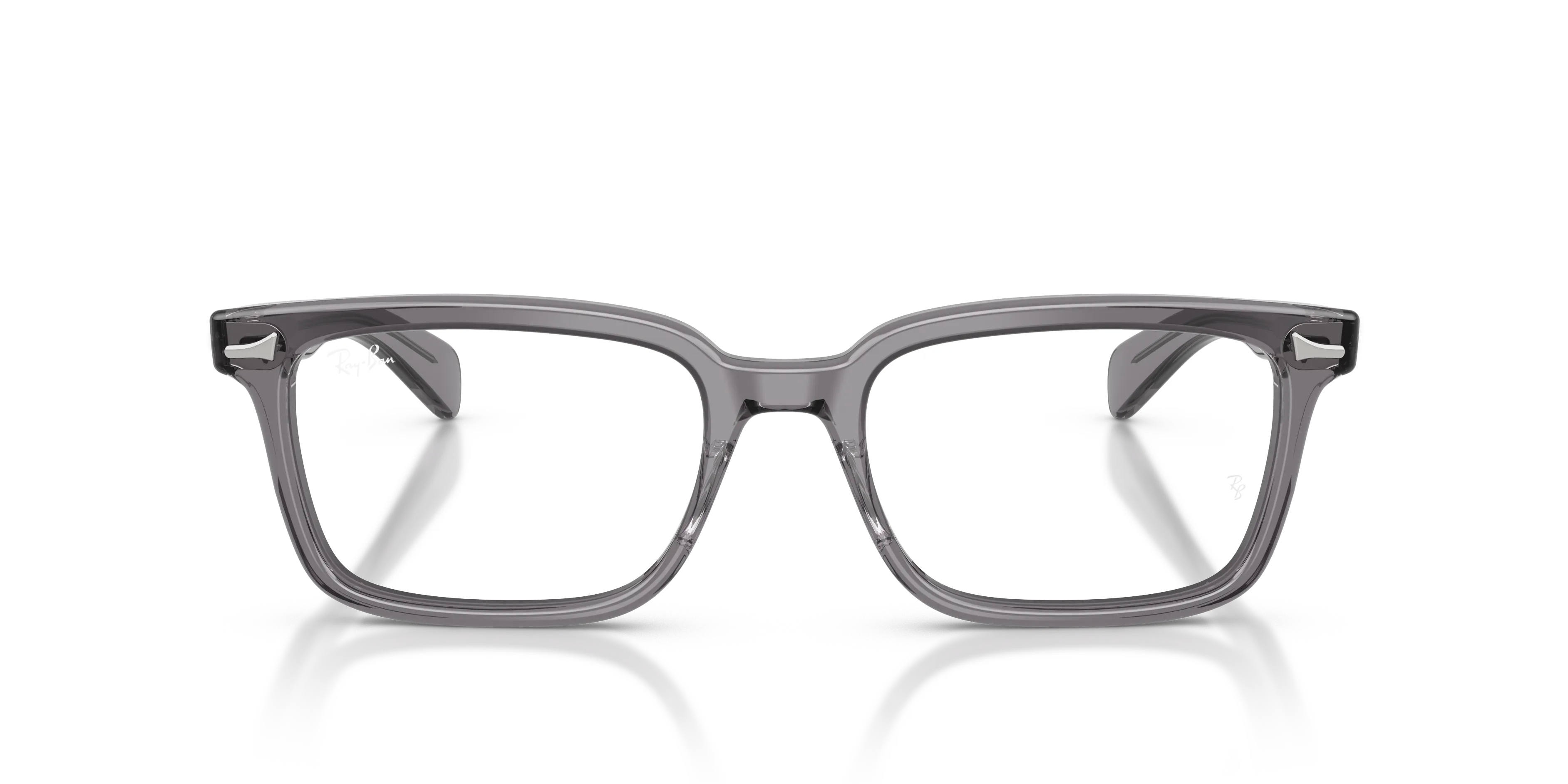Ray - Ban RX5534 BRUNEL 8268 Montature da vista Acetato Grigio Squadrata Normale - immagine 3