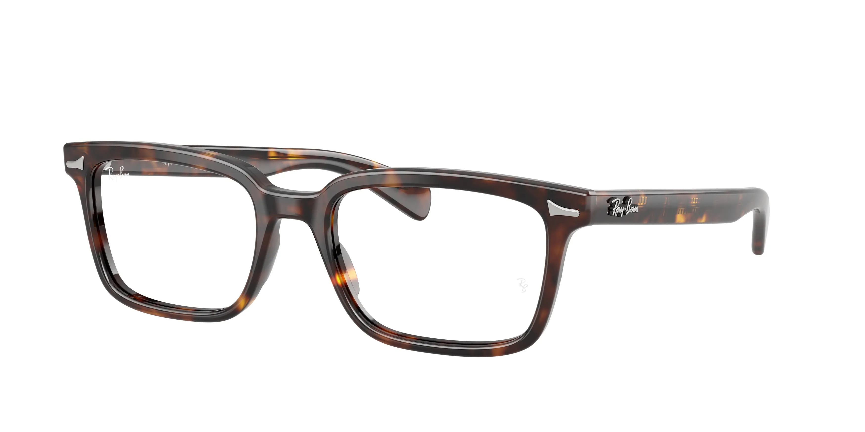 Ray - Ban RX5534 BRUNEL 2012 Montature da vista Acetato Tartaruga Squadrata Normale - immagine 1