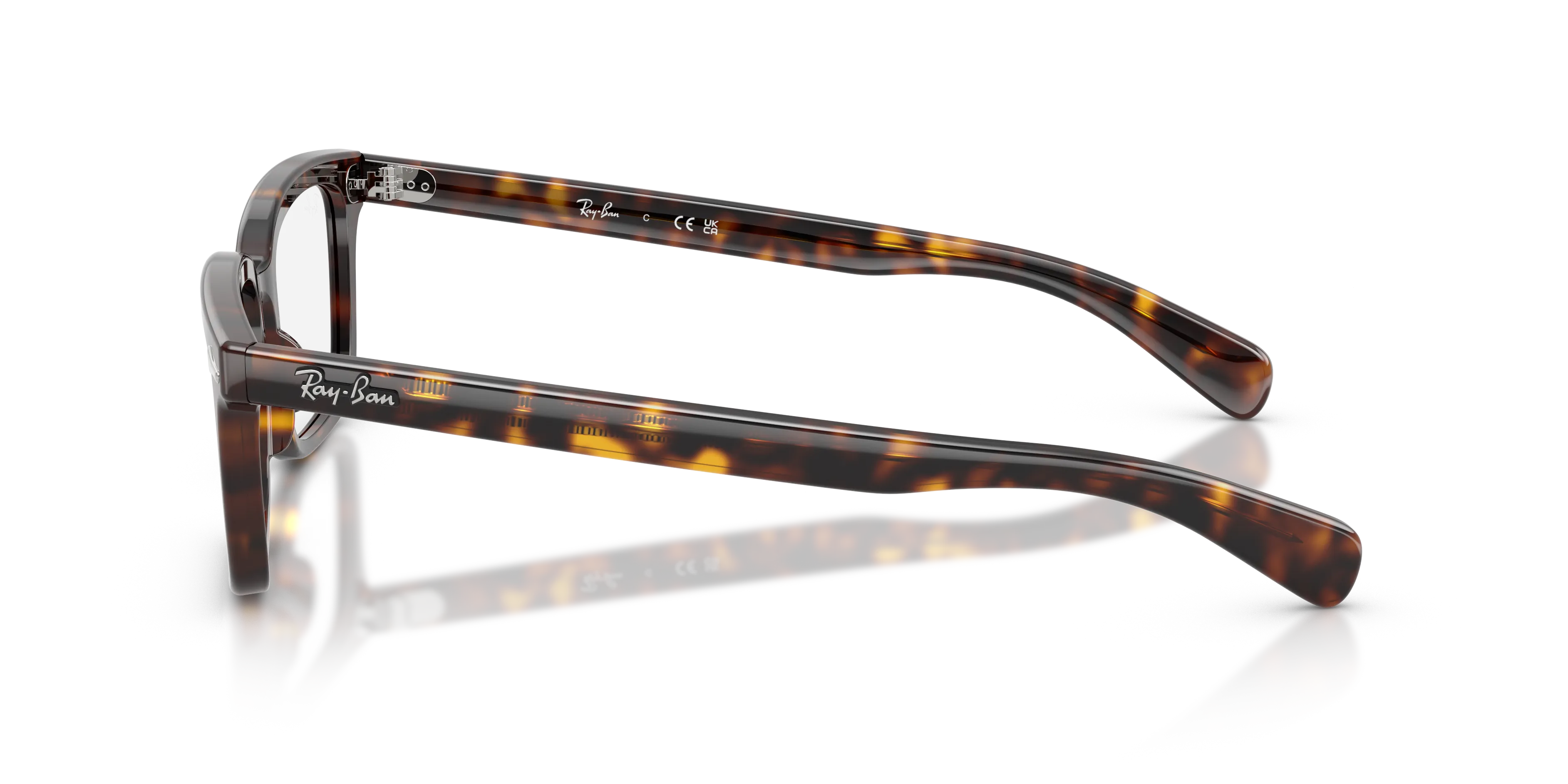 Ray - Ban RX5534 BRUNEL 2012 Montature da vista Acetato Tartaruga Squadrata Normale - immagine 4