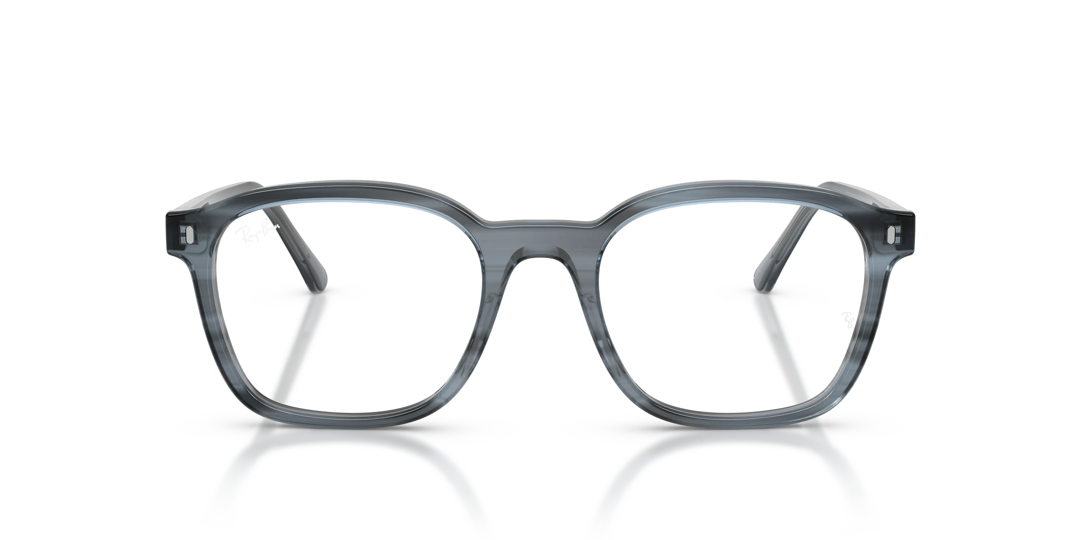 Ray - Ban RX5460 8456 Montature da vista Acetato Blu Squadrata Normale - immagine 3