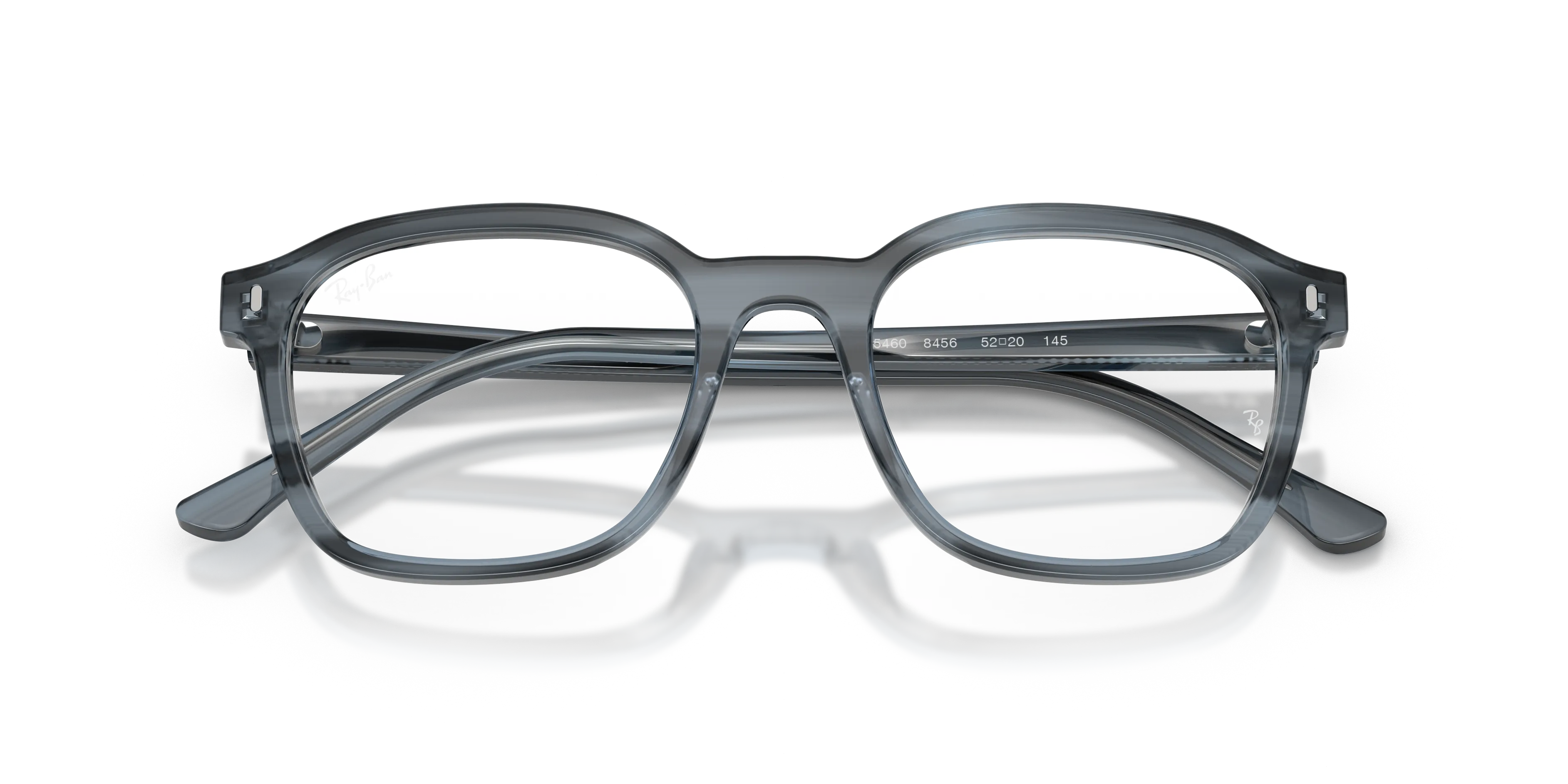 Ray - Ban RX5460 8456 Montature da vista Acetato Blu Squadrata Normale - immagine 2