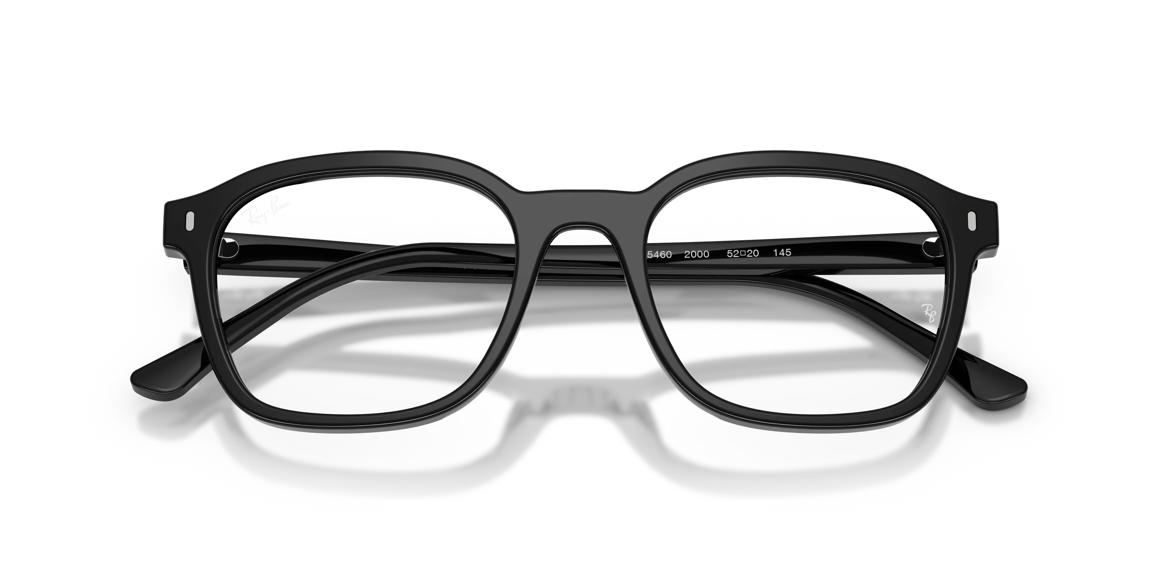 Ray - Ban RX5460 2000 Montature da vista Acetato Nero Squadrata Normale - immagine 2