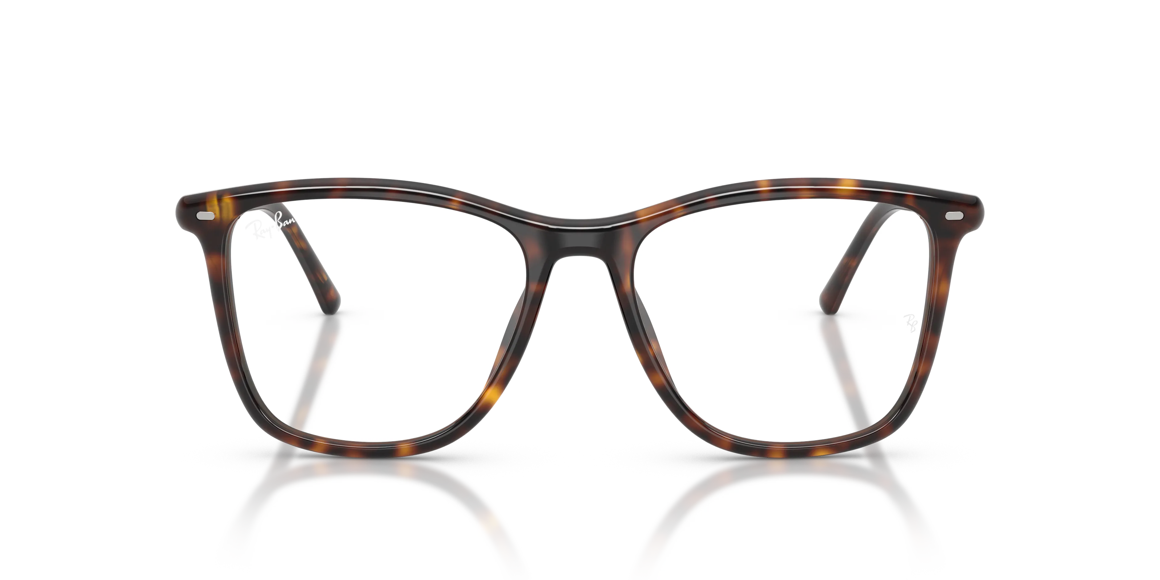 Ray - Ban RX5455 2012 Montature da vista Acetato Tartaruga Squadrata Normale - immagine 3