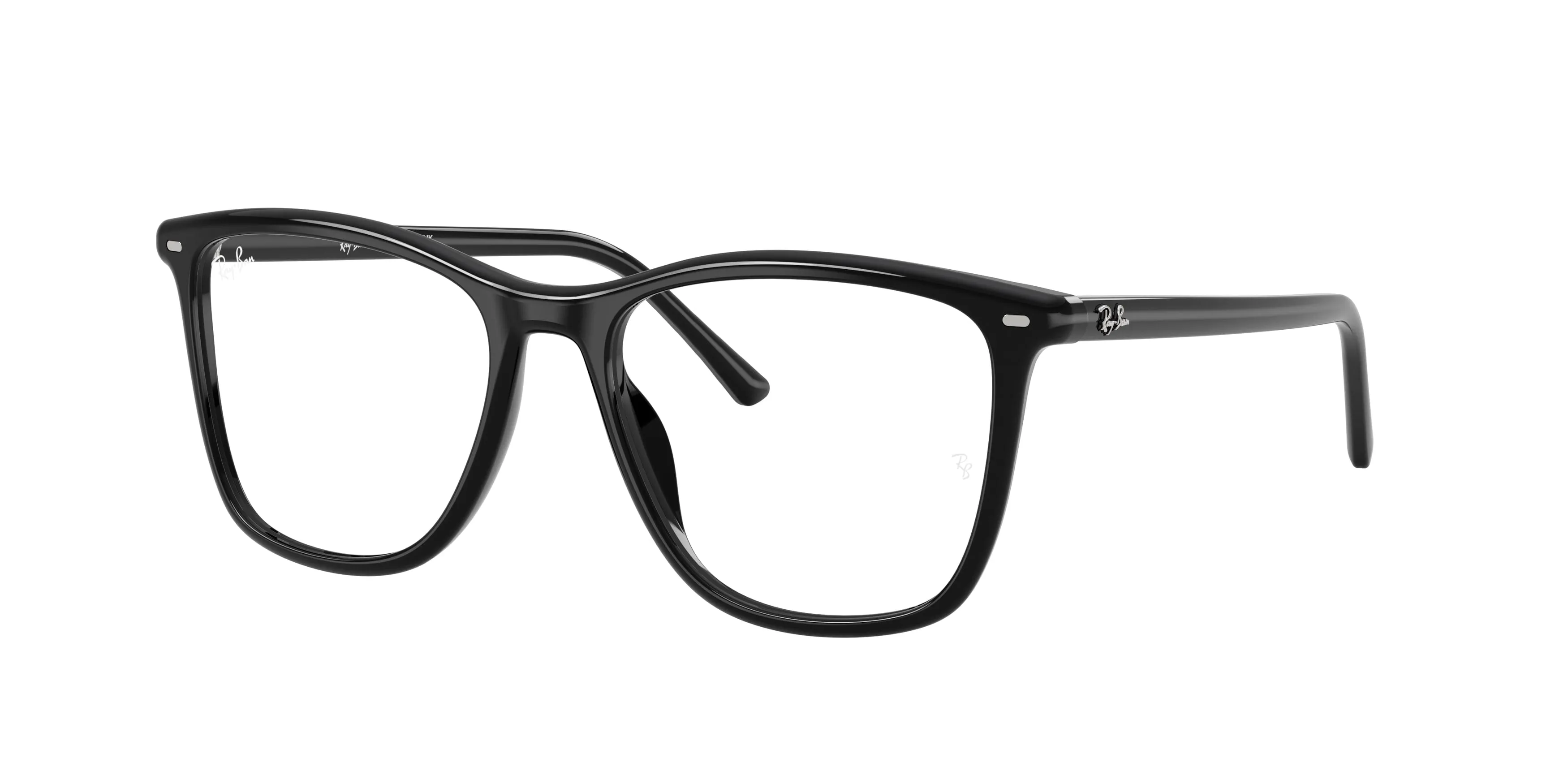 Ray - Ban RX5455 2000 Montature da vista Acetato Nero Squadrata Normale - immagine 1