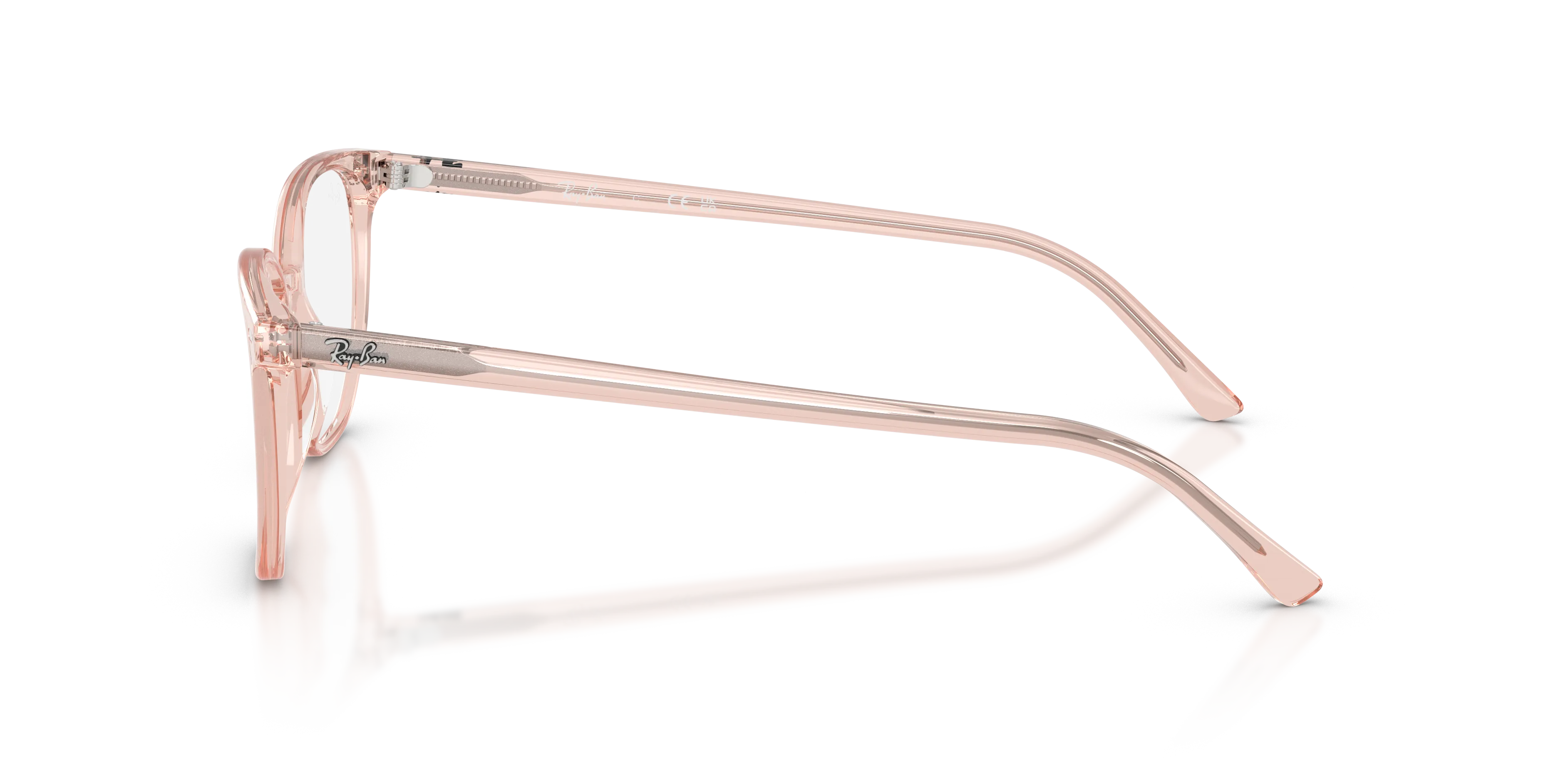 Ray - Ban RX5397 ELLIOT 8540 Montature da vista Acetato Rosa Geometrica Normale - immagine 4