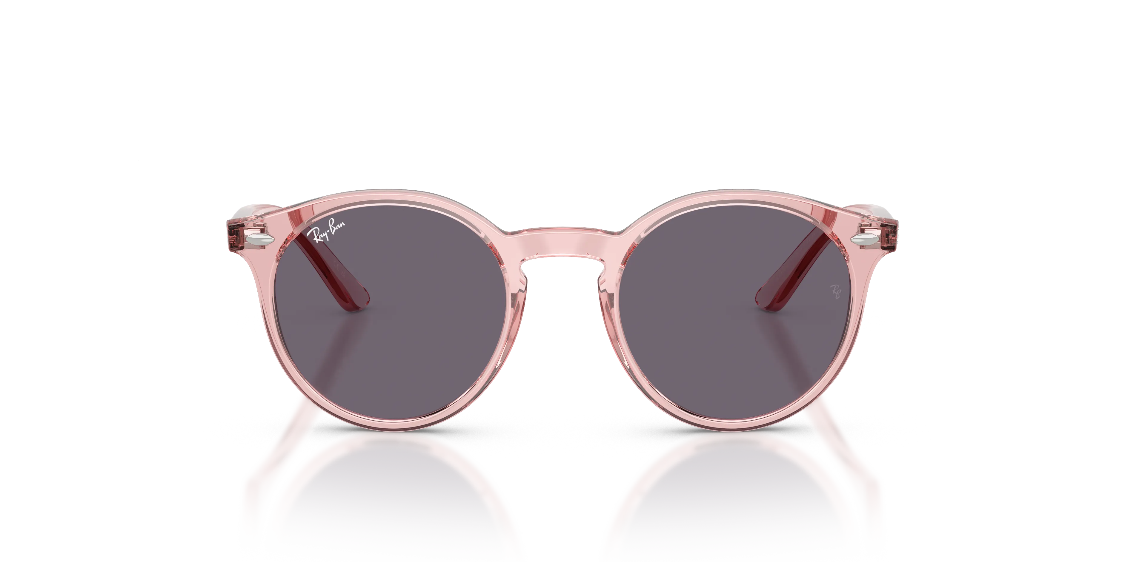 Ray - Ban RJ9064S 72181A Occhiali da sole Iniettato Rosa Viola Pantos Normale - immagine 3