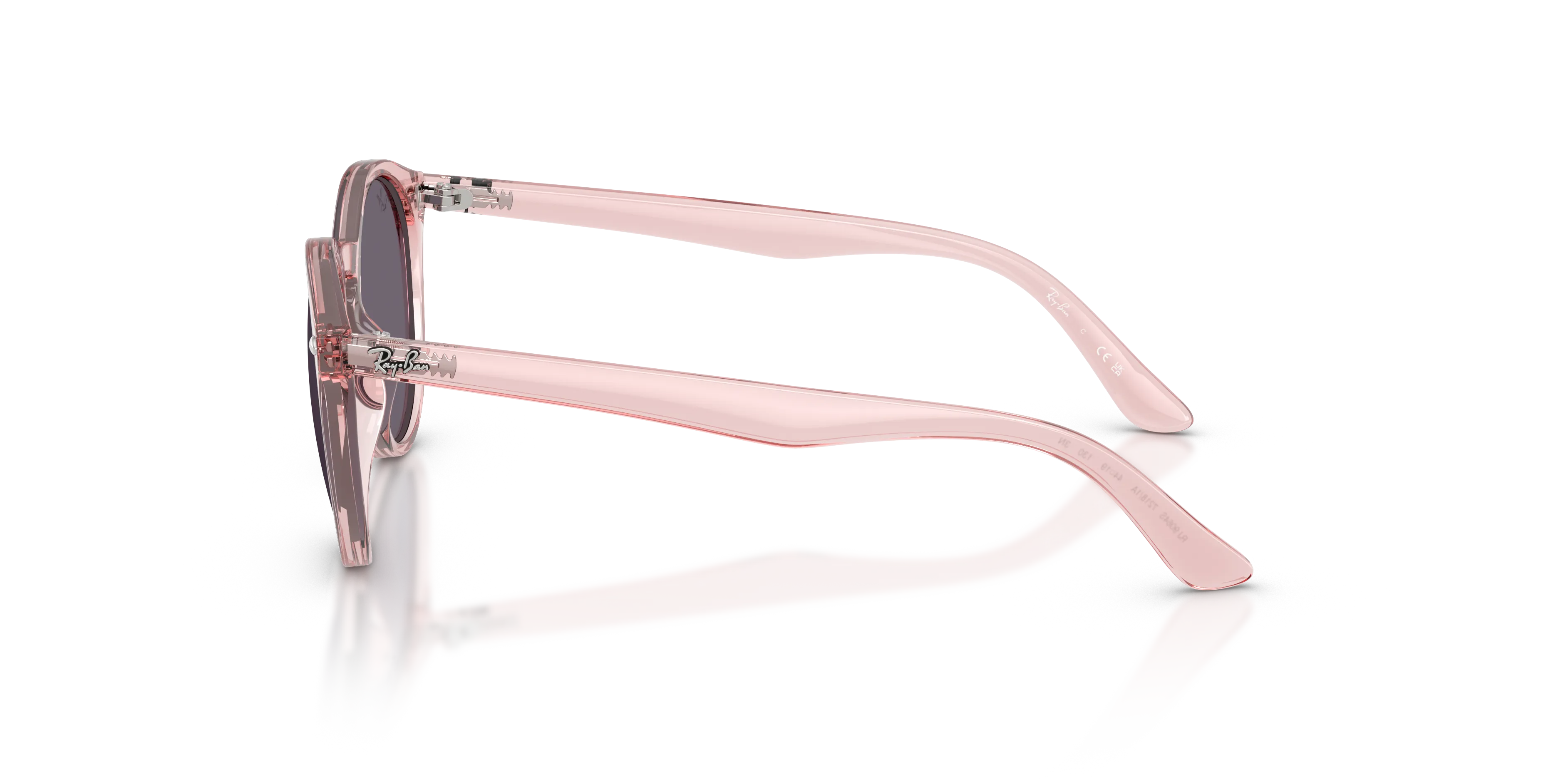 Ray - Ban RJ9064S 72181A Occhiali da sole Iniettato Rosa Viola Pantos Normale - immagine 4