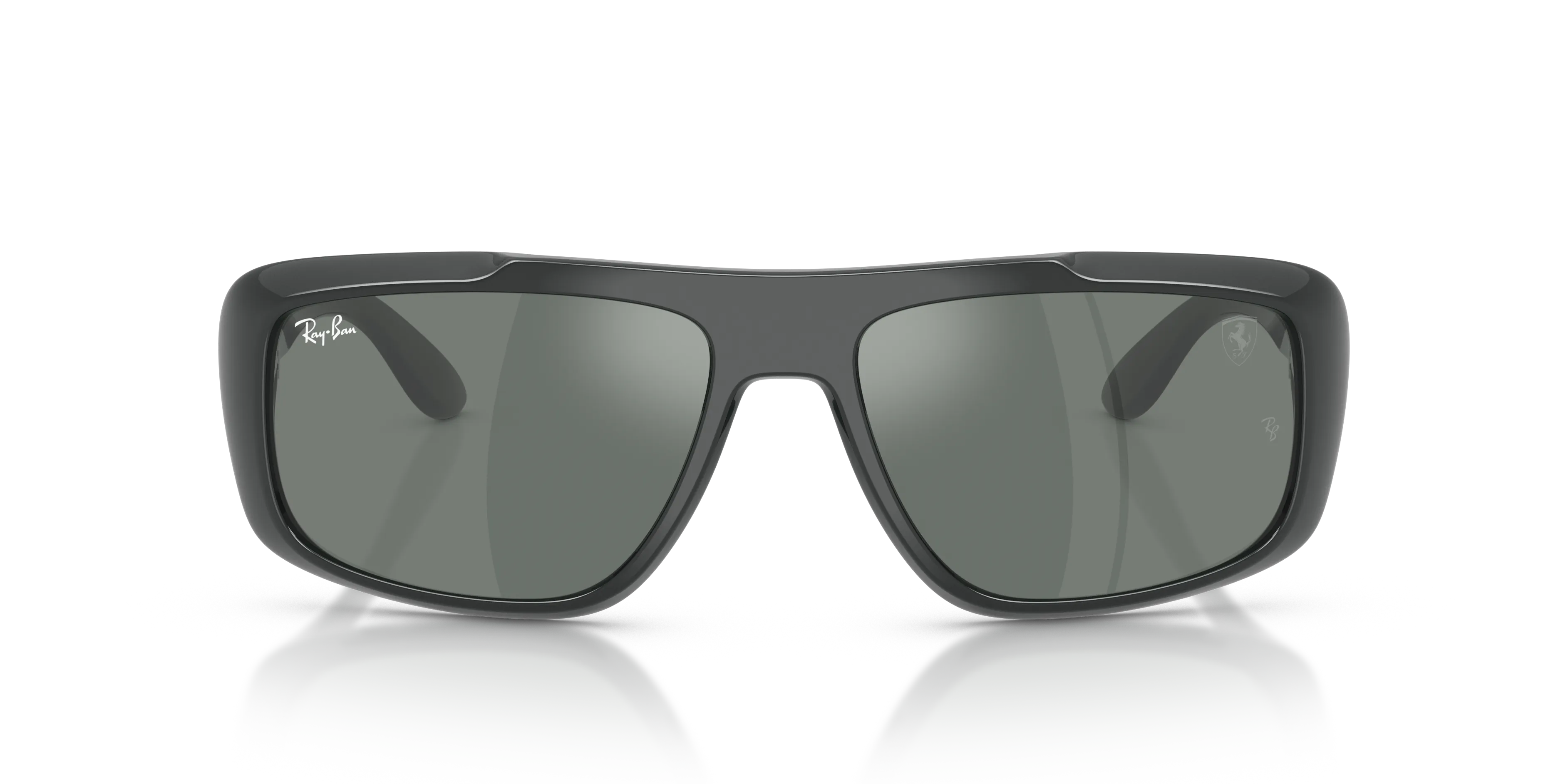 Ray - Ban RB4479M F6646V Occhiali da sole Nylon Grigio Grigio Squadrata Normale - immagine 3