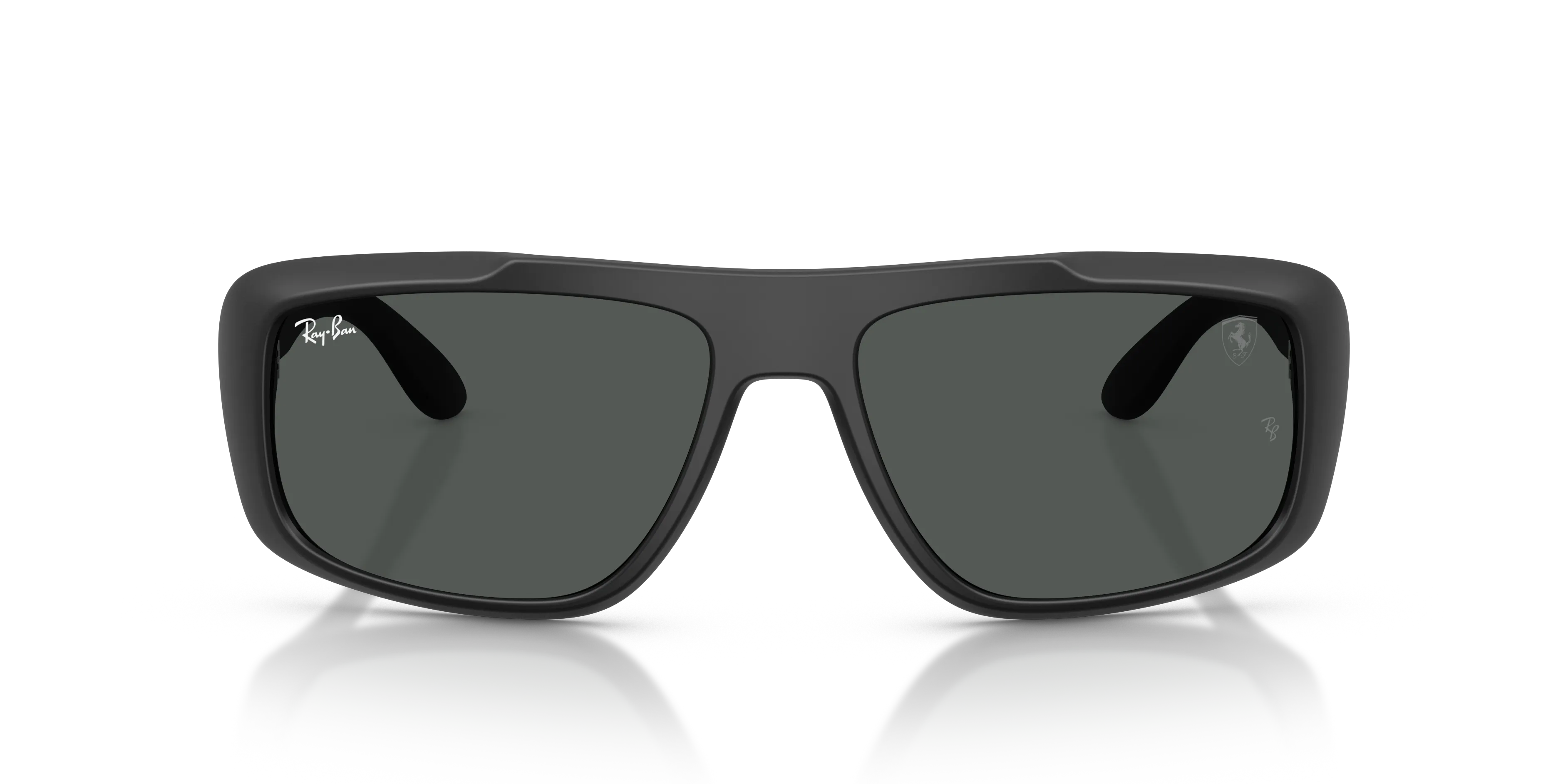 Ray - Ban RB4479M F60287 Occhiali da sole Nylon Nero Grigio Squadrata Normale - immagine 3