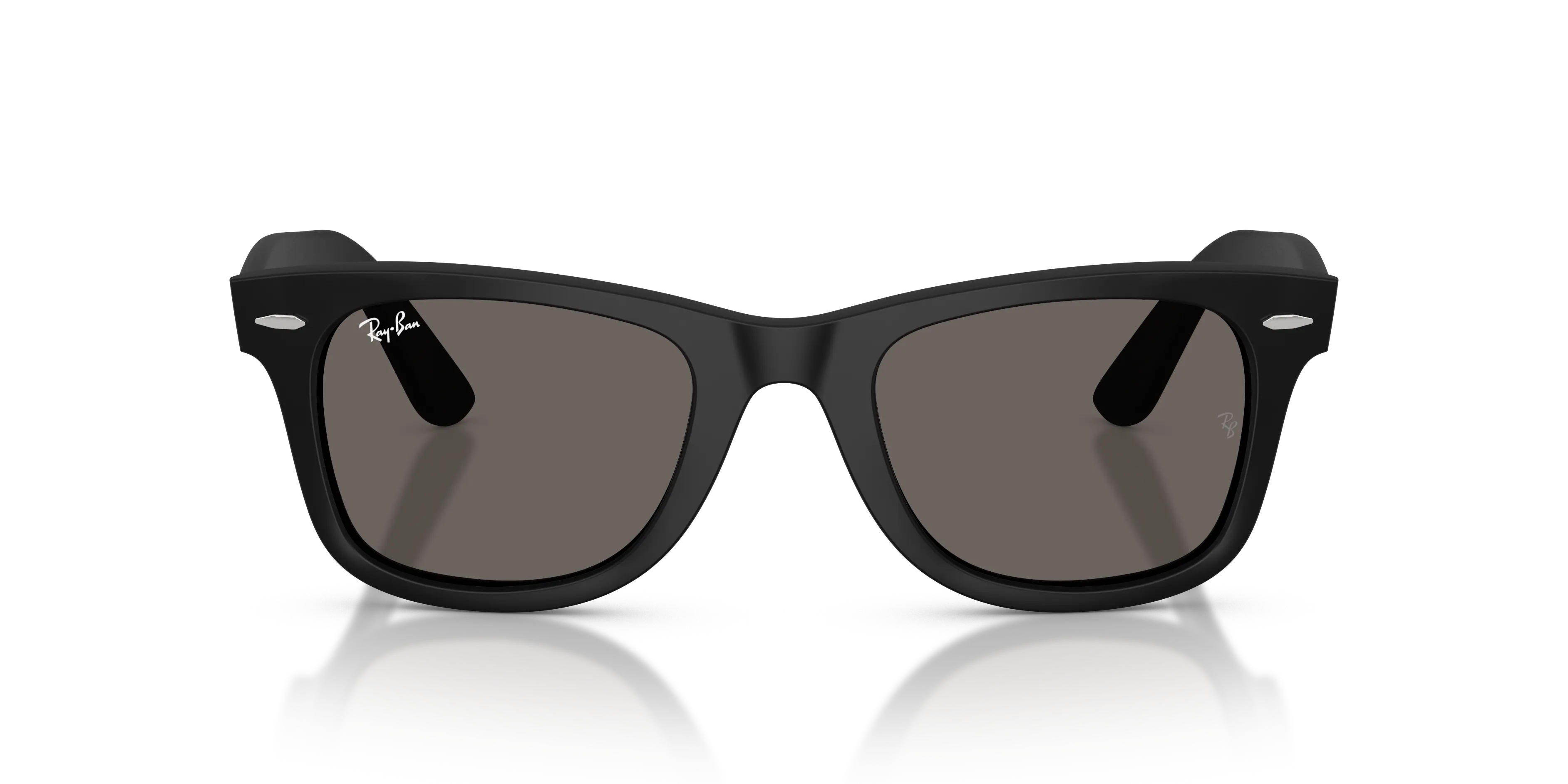 Ray - Ban RB4340 WAYFARER EASE 601SB1 Occhiali da sole Acetato Nero Grigio Squadrata Normale - immagine 3