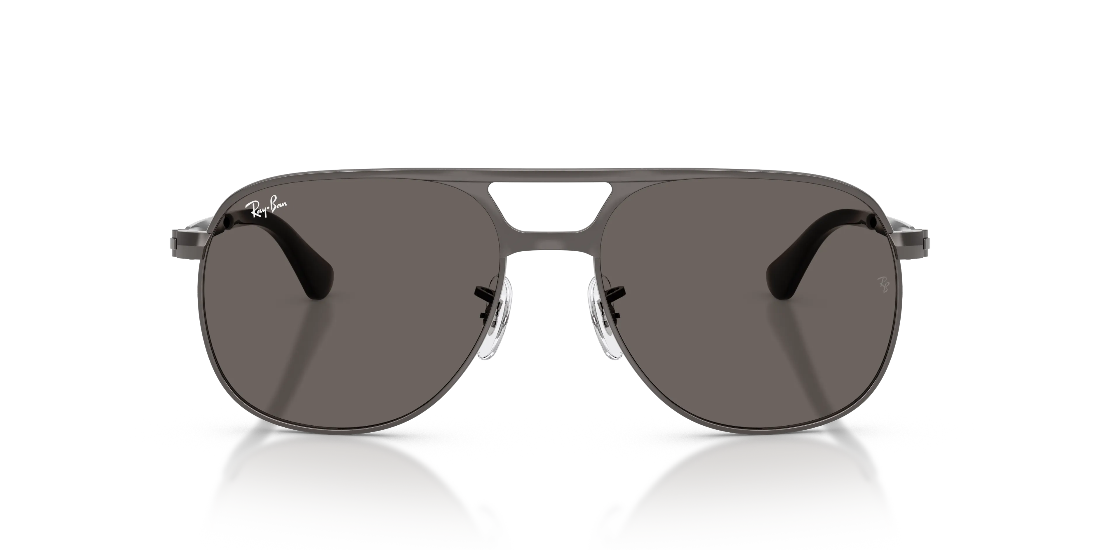 Ray - Ban RB3793 BILL MAX 004/B1 Occhiali da sole Metallo Grigio Grigio Squadrata Normale - immagine 3