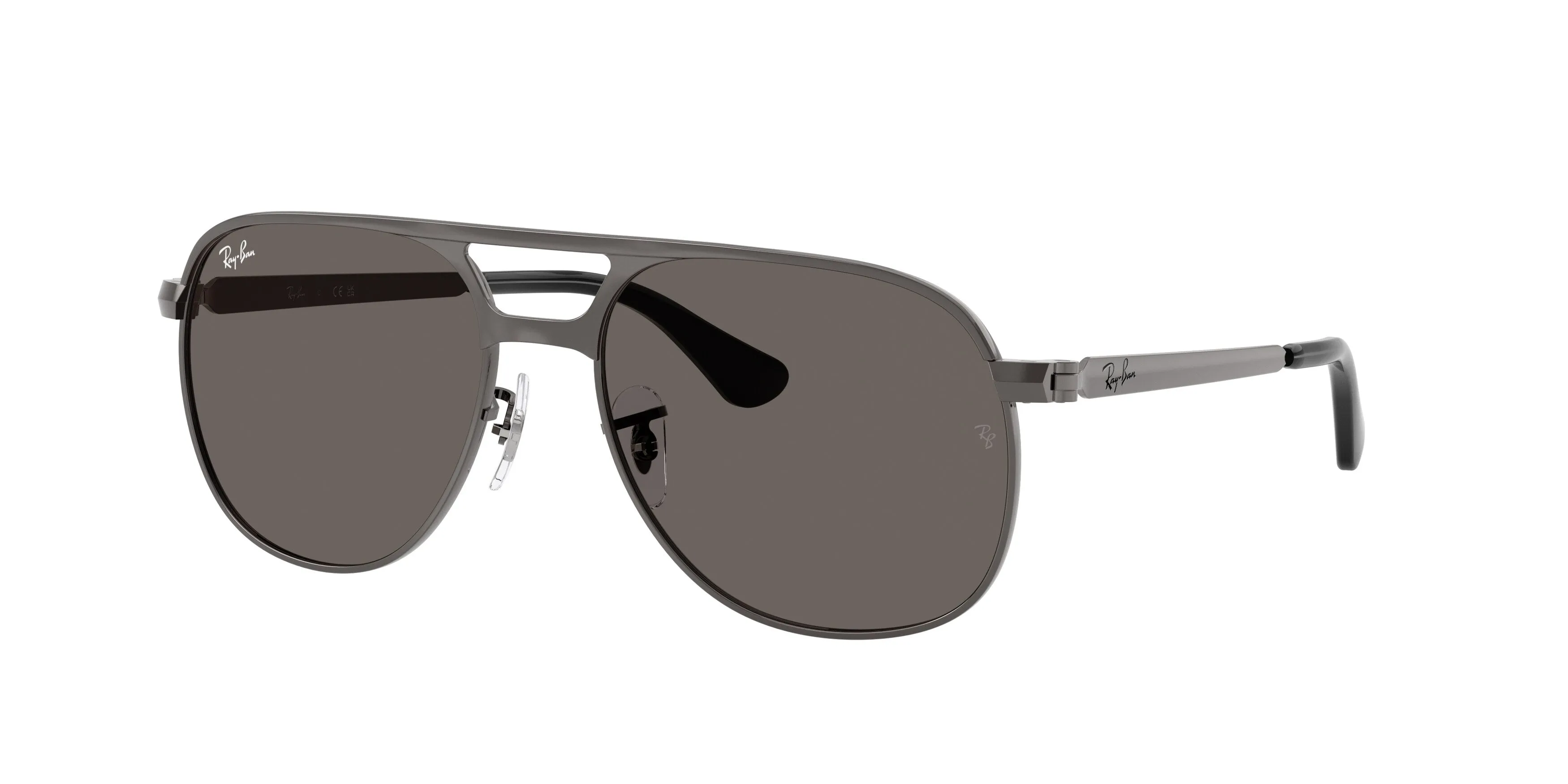 Ray - Ban RB3793 BILL MAX 004/B1 Occhiali da sole Metallo Grigio Grigio Squadrata Normale - immagine 1