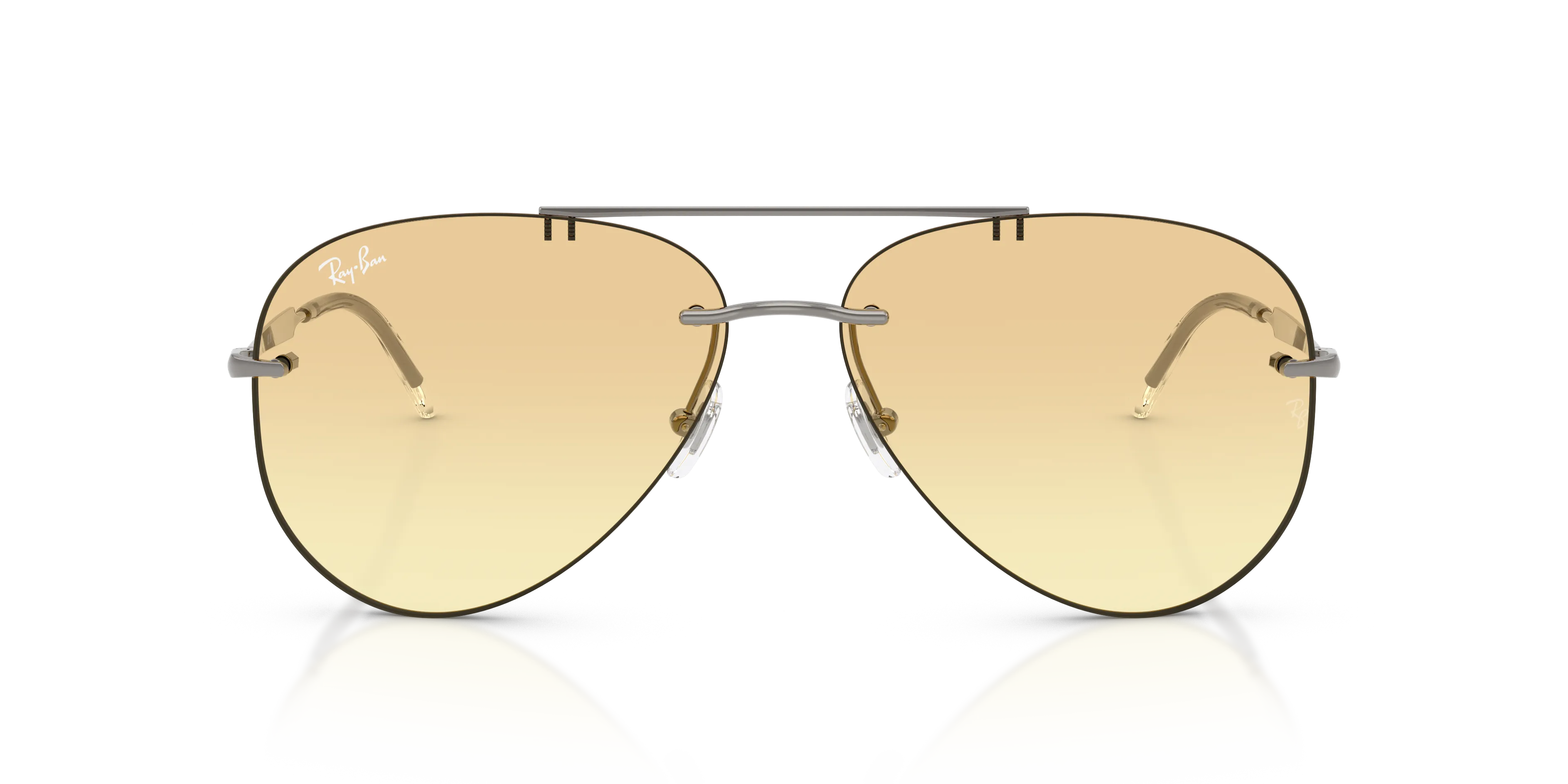 Ray - Ban RB3791 004/2Q Occhiali da sole Metallo Grigio Pilot Normale ["Sfumato"] - immagine 3