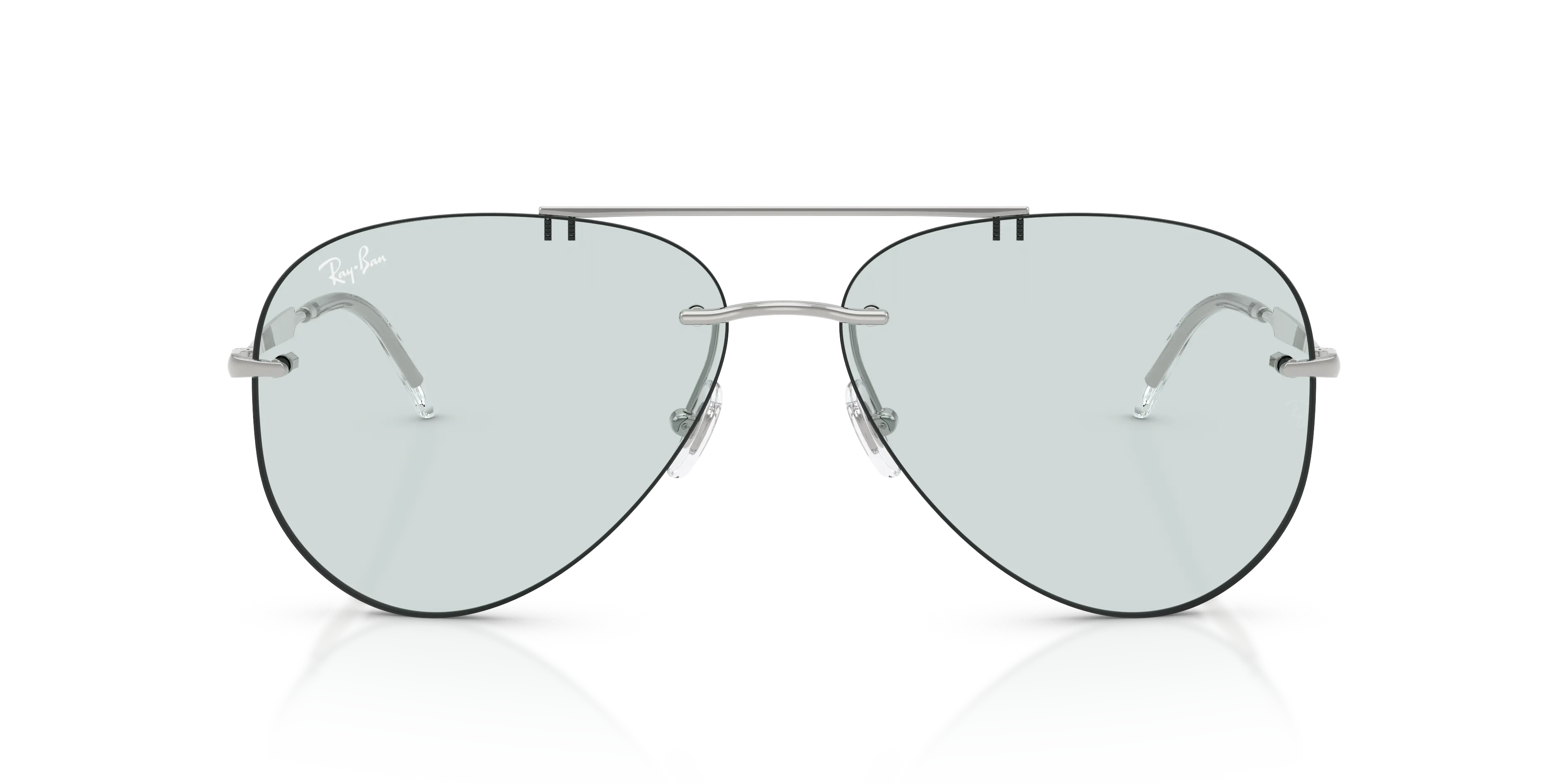 Ray - Ban RB3791 003/M1 Occhiali da sole Metallo Argento Pilot Fotocromatiche - immagine 3