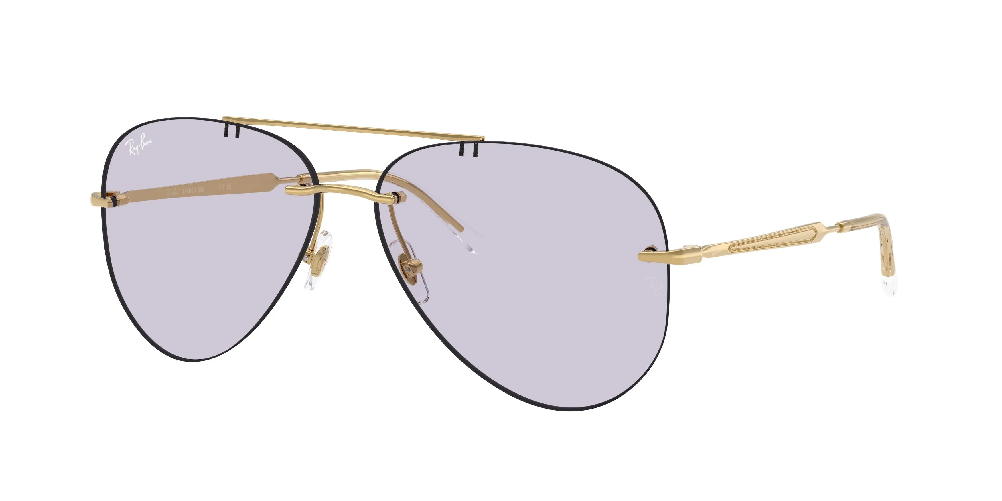 Ray - Ban RB3791 001/MH Occhiali da sole Metallo Oro Pilot Fotocromatiche - immagine 1