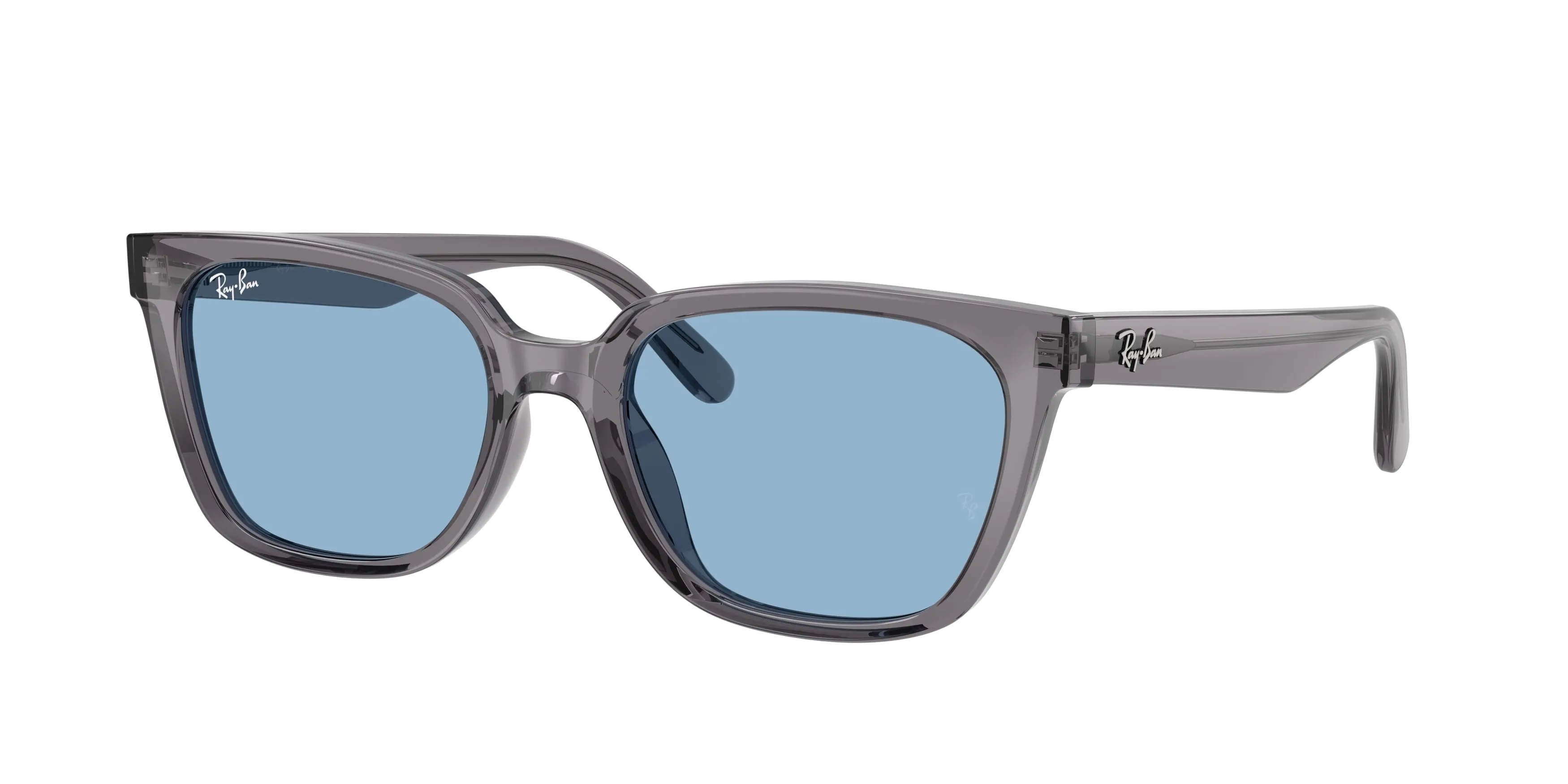 Ray - Ban RB2243D 139972 Occhiali da sole Acetato Grigio Blu Geometrica Normale - immagine 1