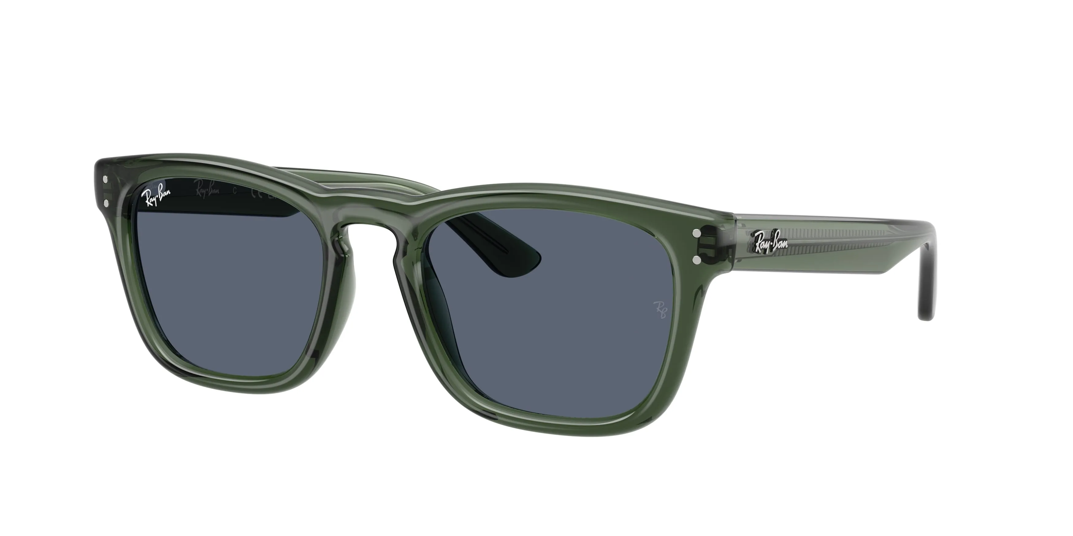 Ray - Ban RB2238 689887 Occhiali da sole Acetato Verde Grigio Squadrata Normale - immagine 1