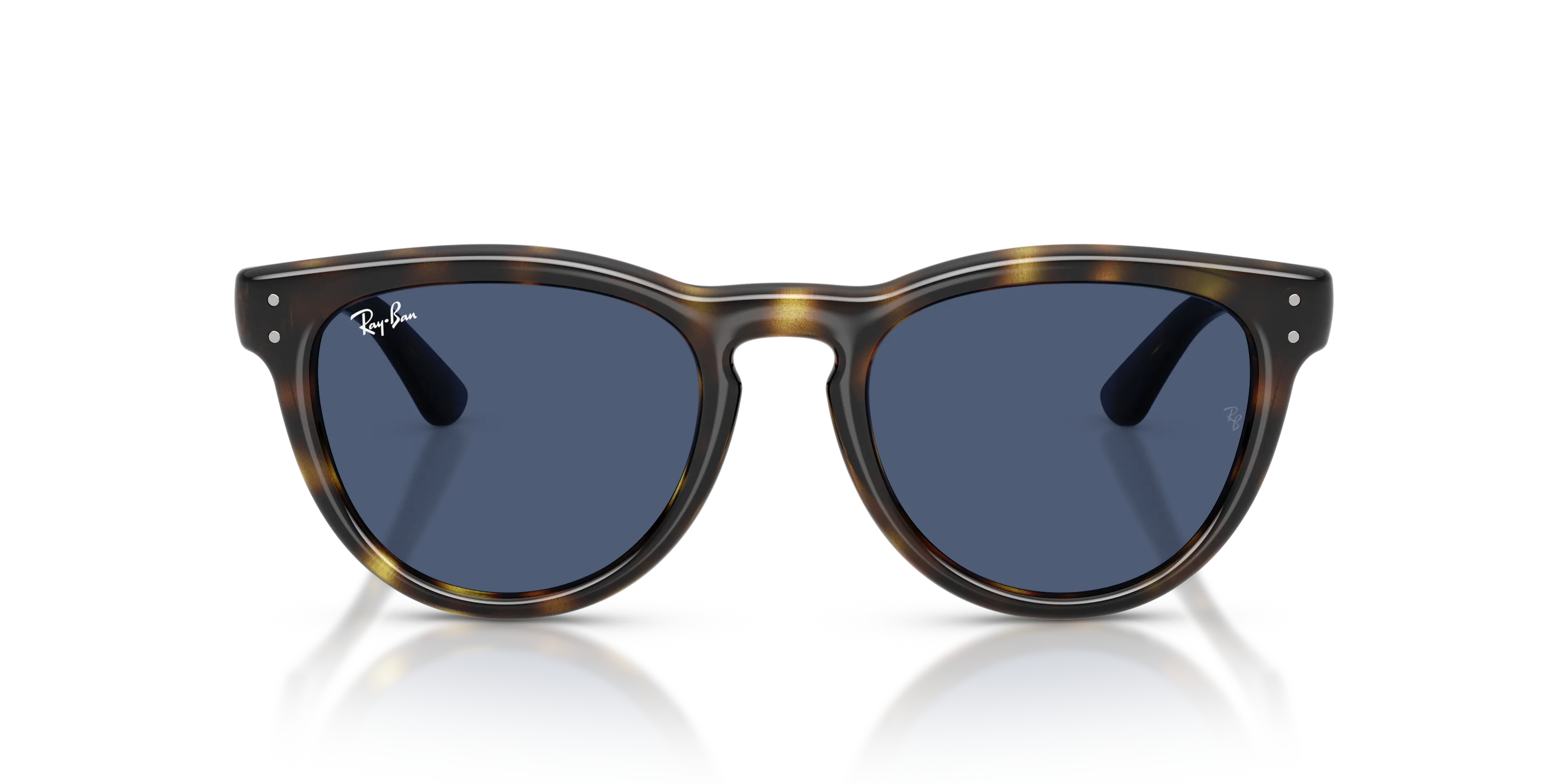 Ray - Ban RB2237 710/80 Occhiali da sole Acetato Tartaruga Blu Pantos Normale - immagine 3