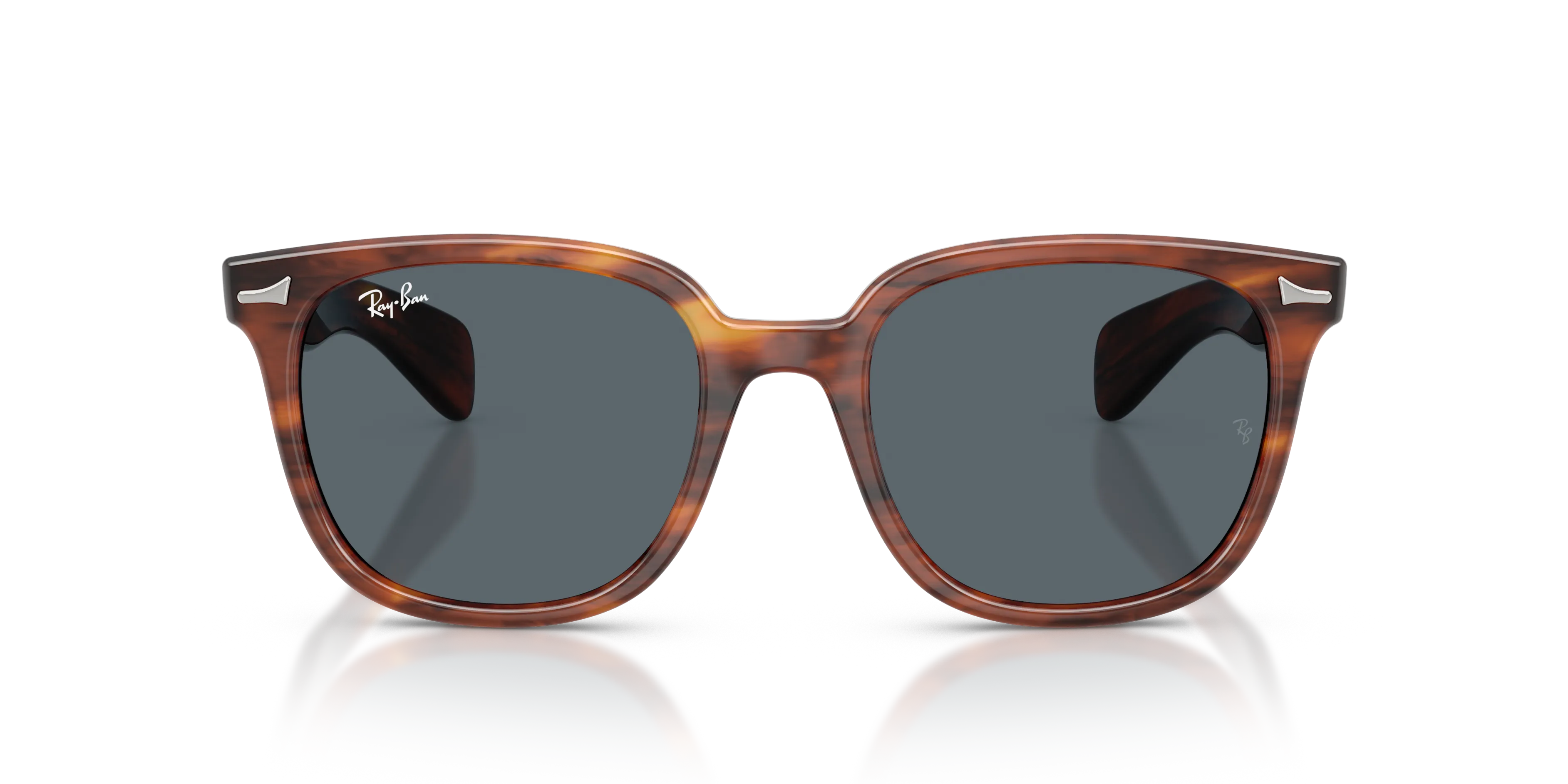 Ray - Ban RB2235 BRUNEL II 954/R5 Occhiali da sole Acetato Marrone Blu Squadrata Normale - immagine 3