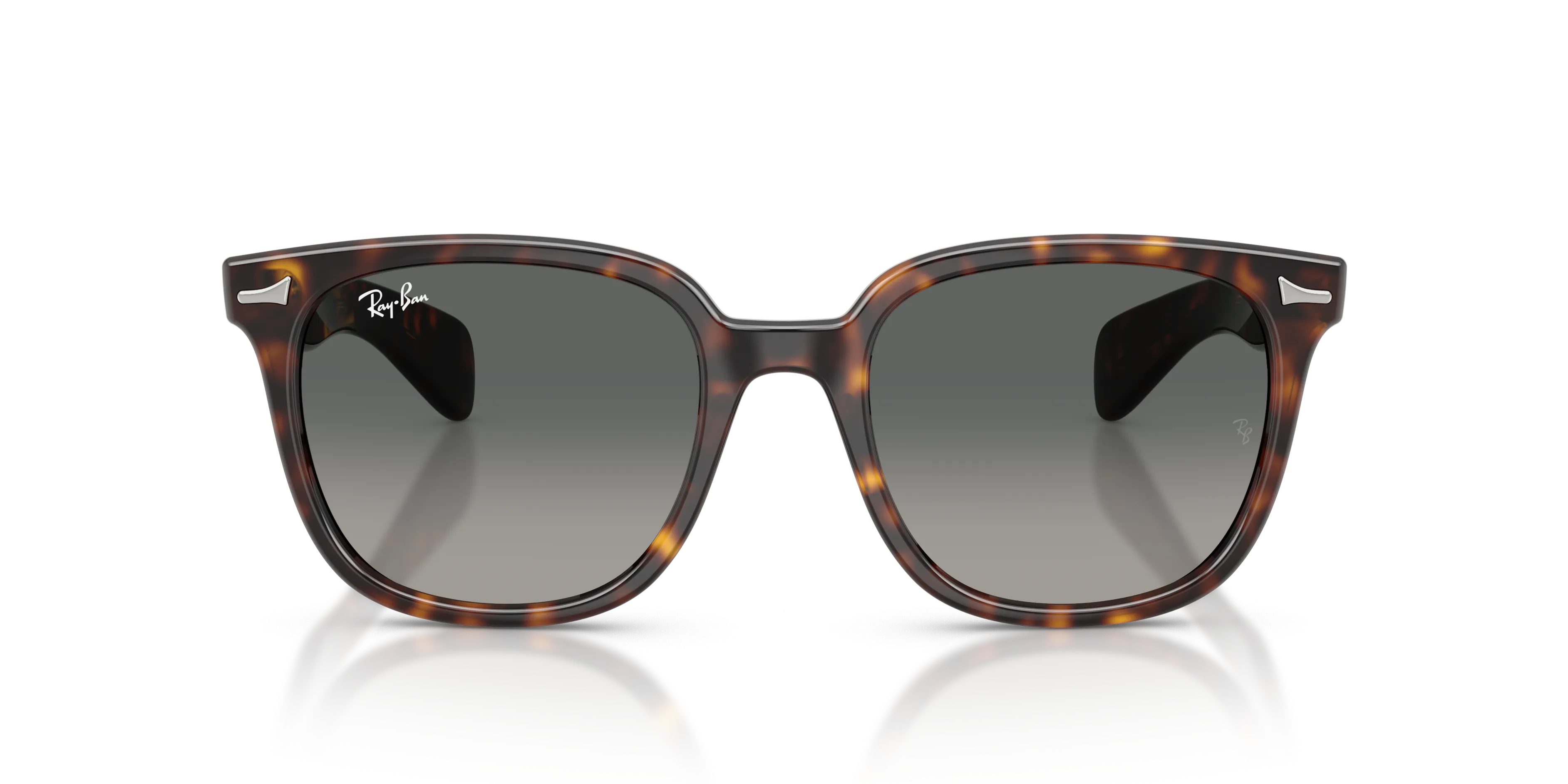 Ray - Ban RB2235 BRUNEL II 902/71 Occhiali da sole Acetato Tartaruga Grigio Squadrata Normale Sfumato - immagine 3