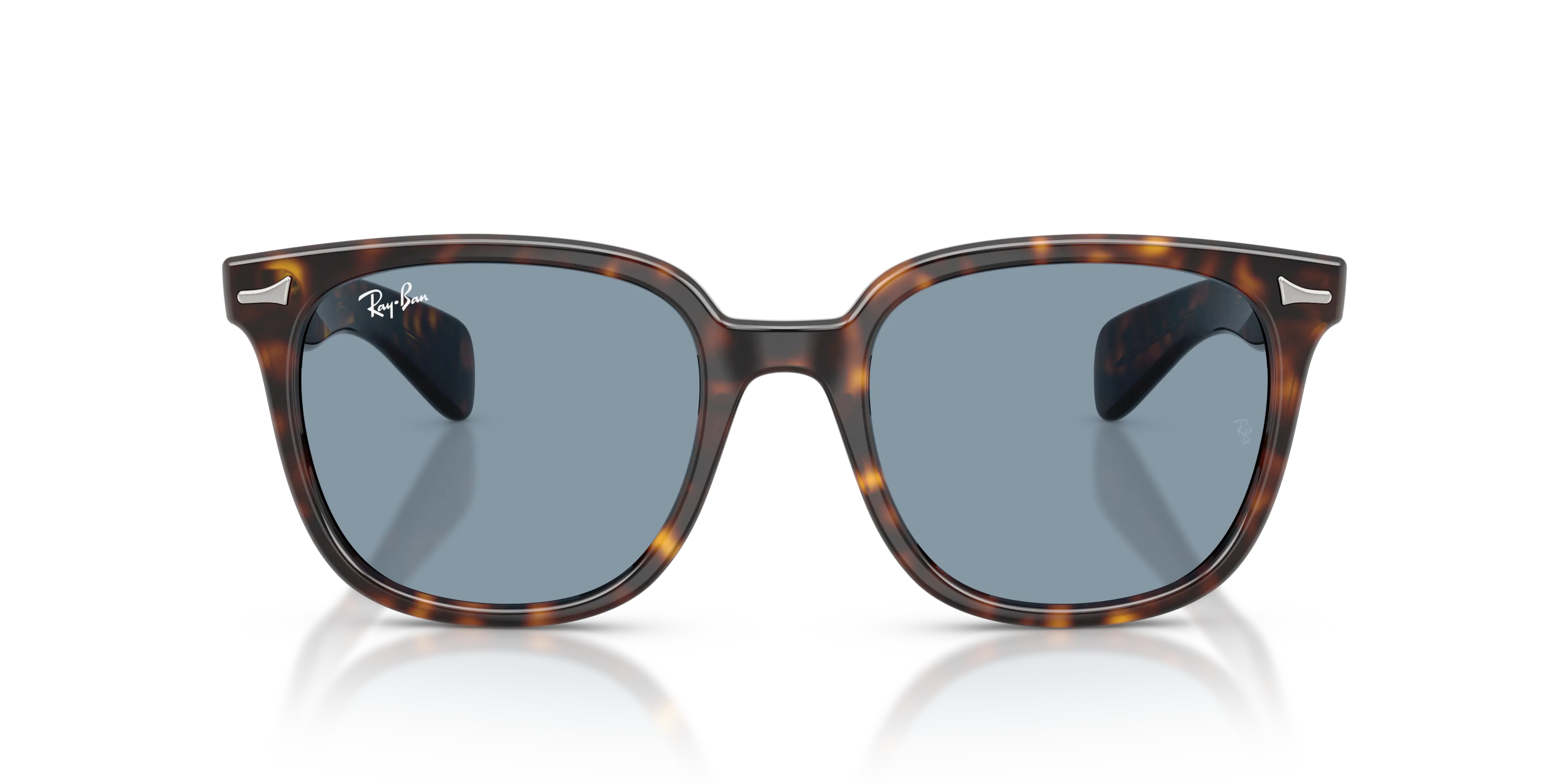 Ray - Ban RB2235 BRUNEL II 902/56 Occhiali da sole Acetato Tartaruga Blu Squadrata Normale - immagine 3