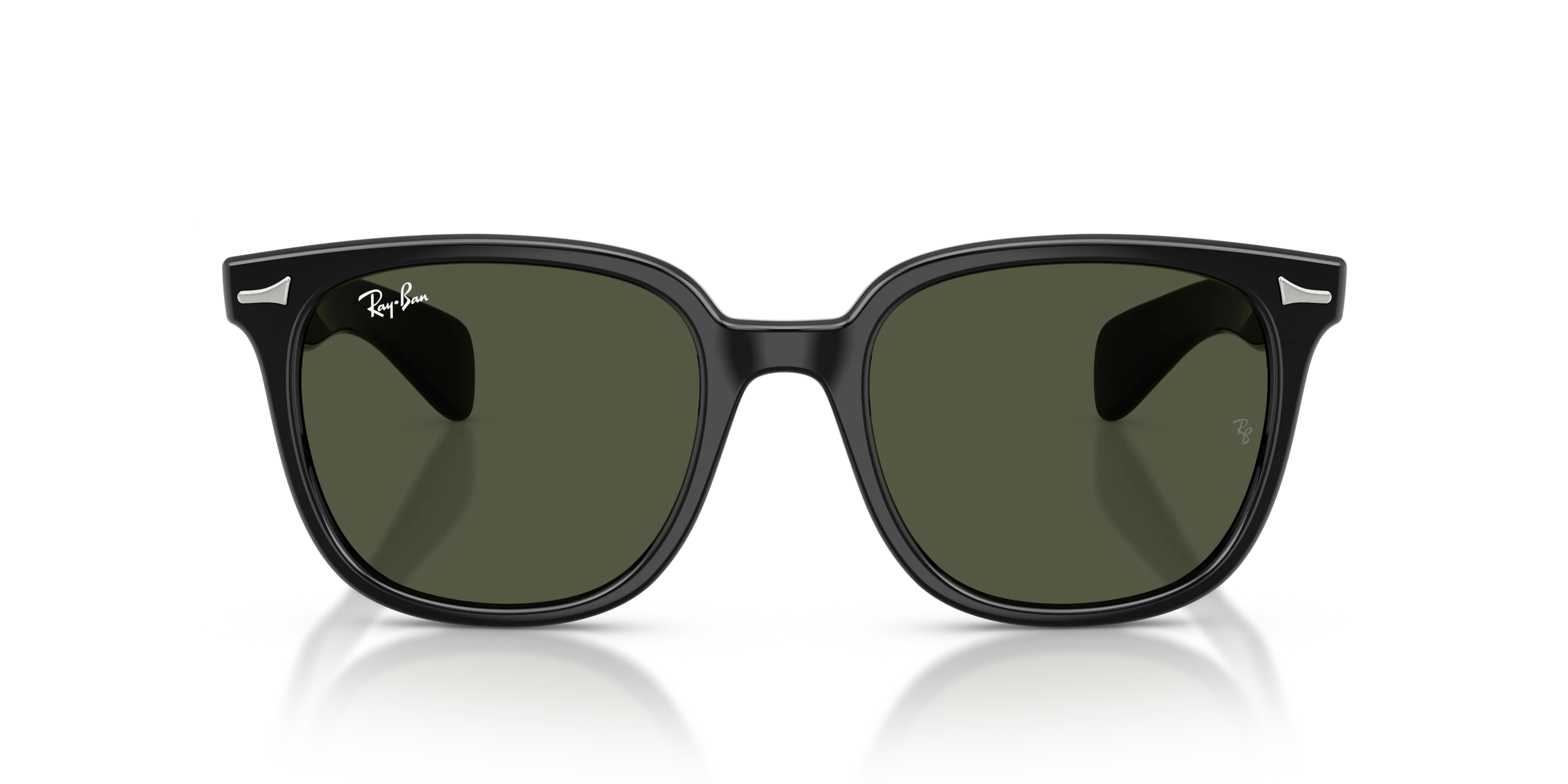 Ray - Ban RB2235 BRUNEL II 901/31 Occhiali da sole Acetato Nero Verde Squadrata Normale - immagine 3