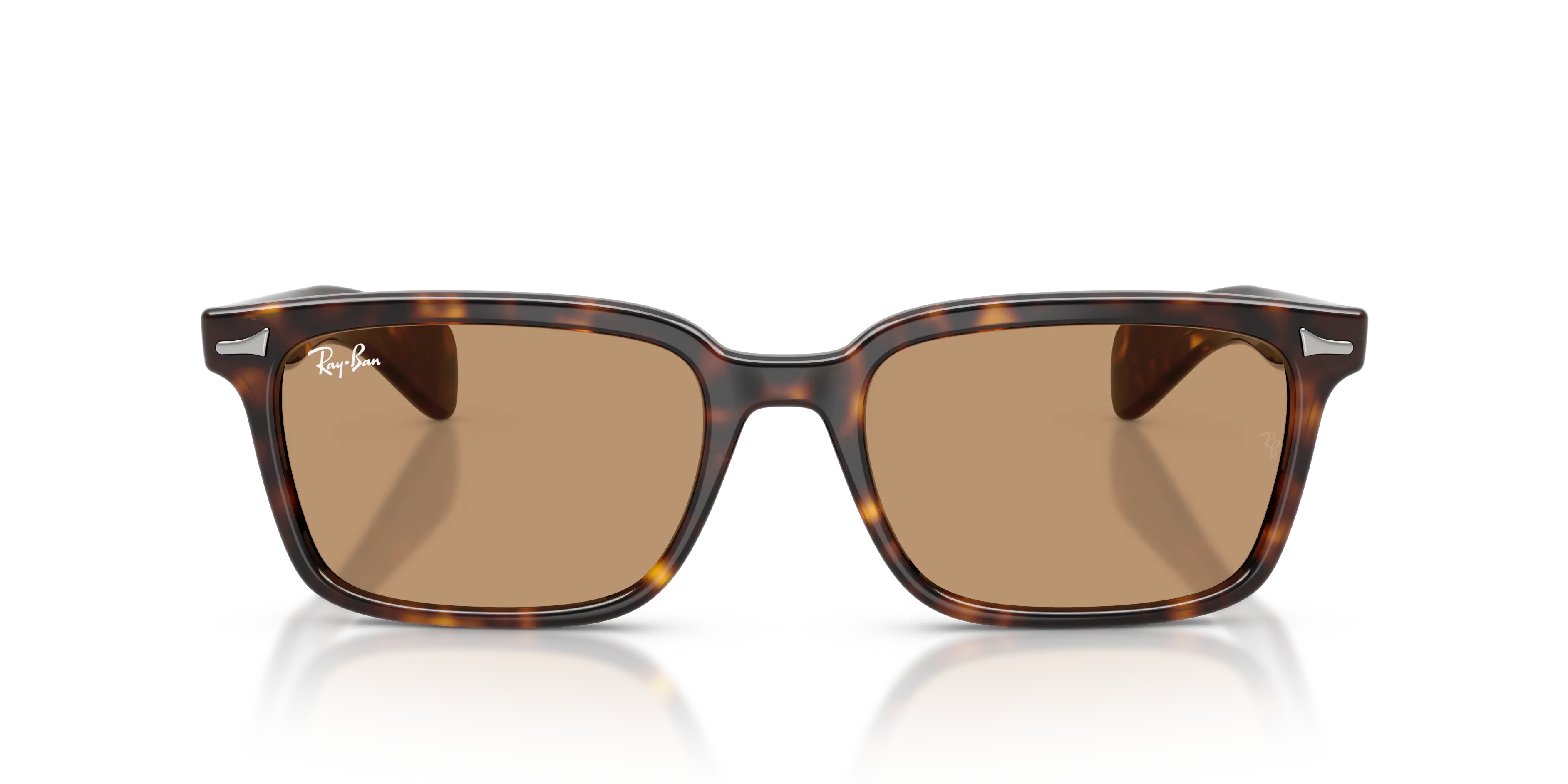Ray - Ban RB2234 BRUNEL 902/53 Occhiali da sole Acetato Tartaruga Marrone Squadrata Normale - immagine 3