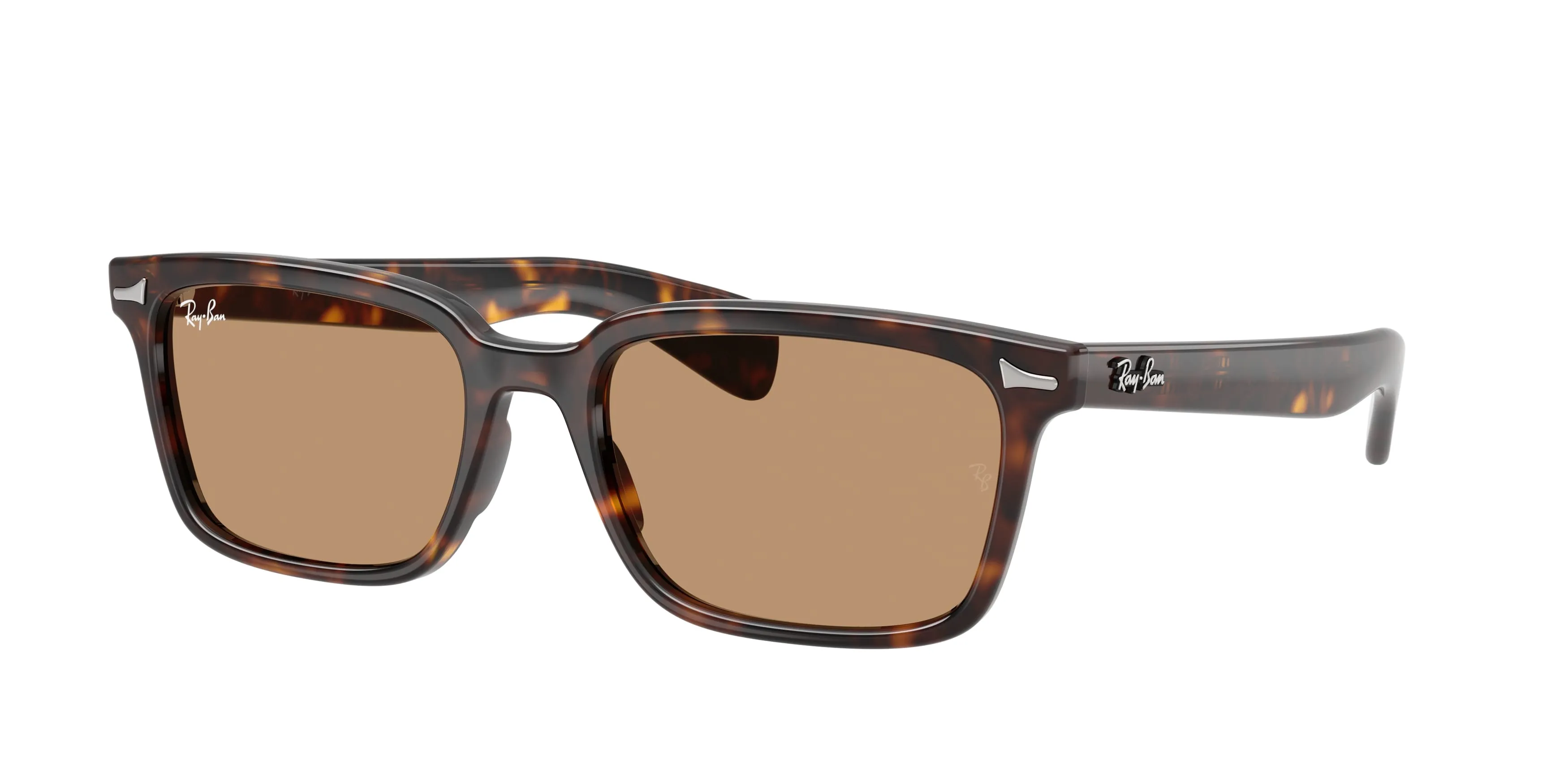 Ray - Ban RB2234 BRUNEL 902/53 Occhiali da sole Acetato Tartaruga Marrone Squadrata Normale - immagine 1