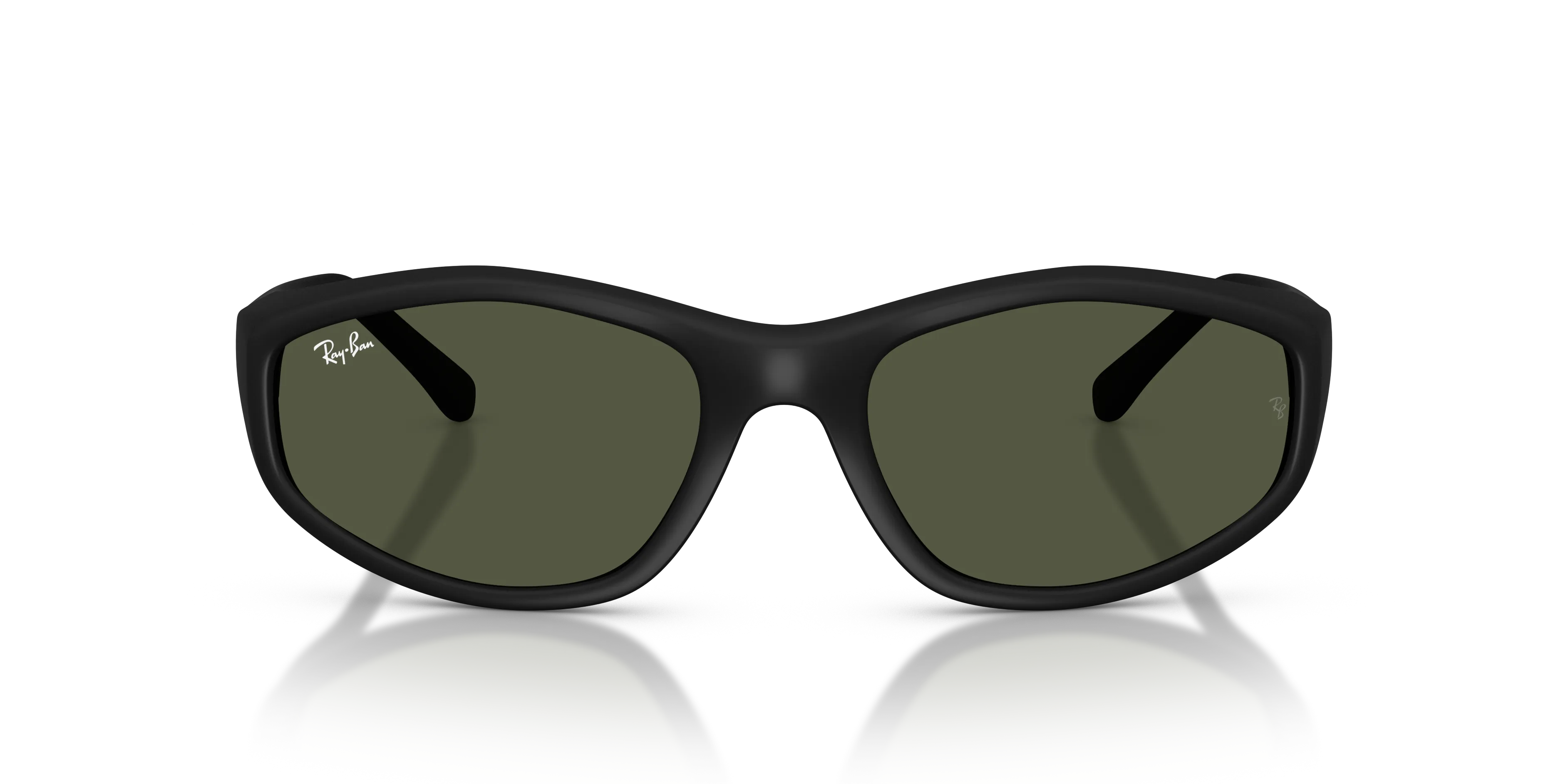 Ray - Ban RB2228 622/31 Occhiali da sole Nylon Nero Verde Geometrica Normale - immagine 3