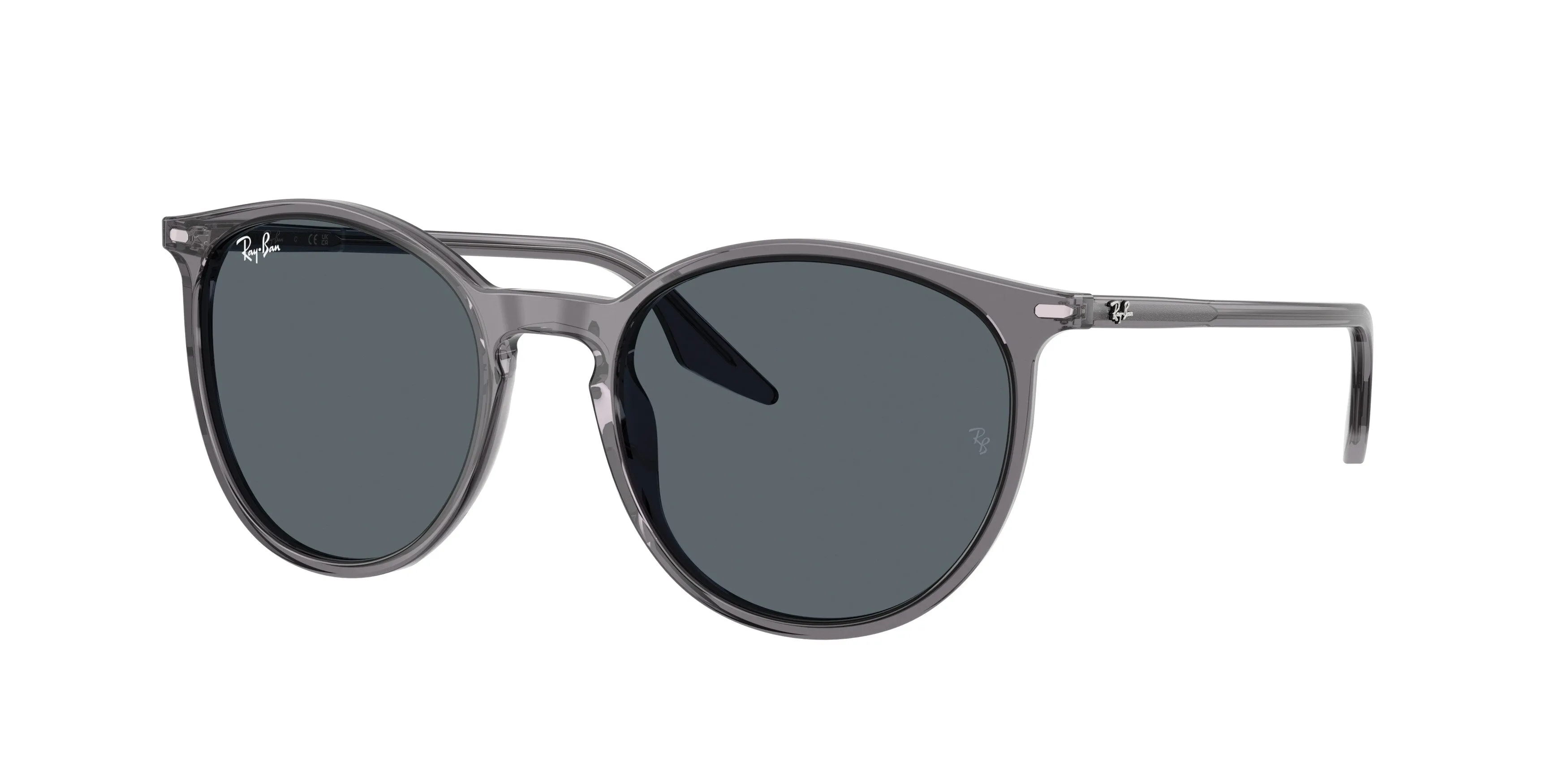 Ray - Ban RB2204 1399R5 Occhiali da sole Acetato Grigio Blu Pantos Normale - immagine 1