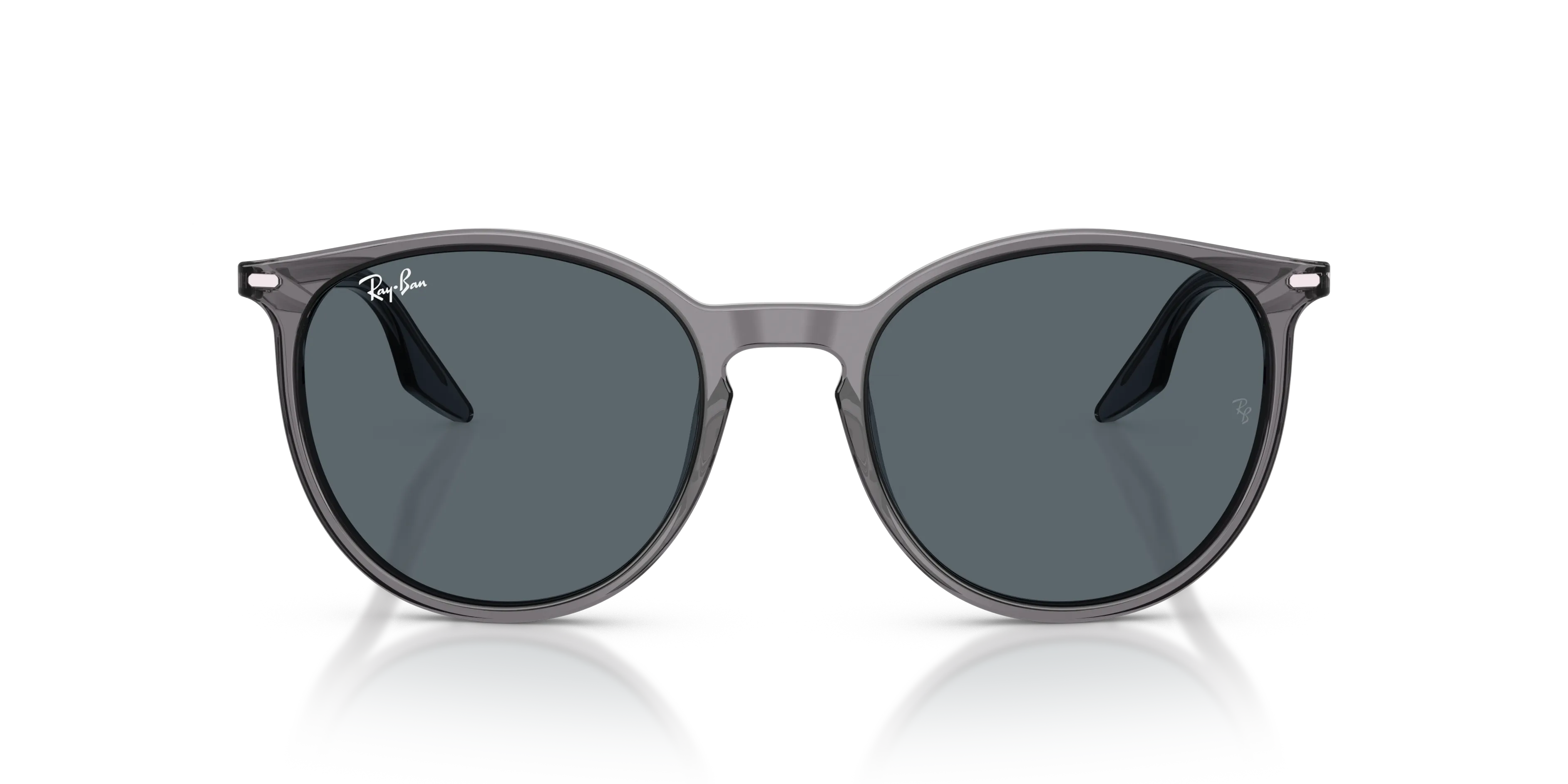 Ray - Ban RB2204 1399R5 Occhiali da sole Acetato Grigio Blu Pantos Normale - immagine 3